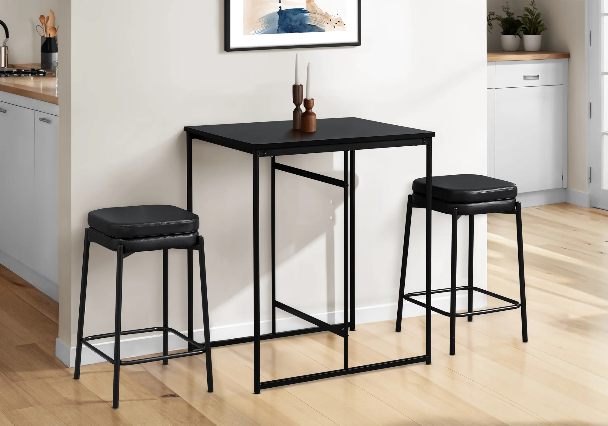 Brooke Counter-height Dining Table - Black - Image 2