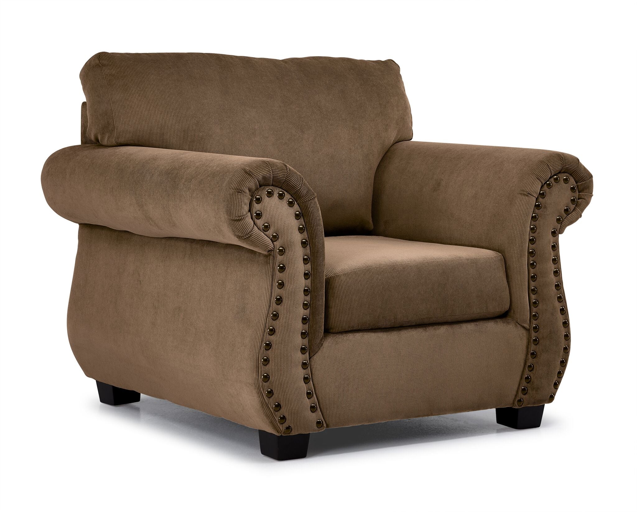 Brooklyn Sofa and Chair Set - Taupe - Image 3