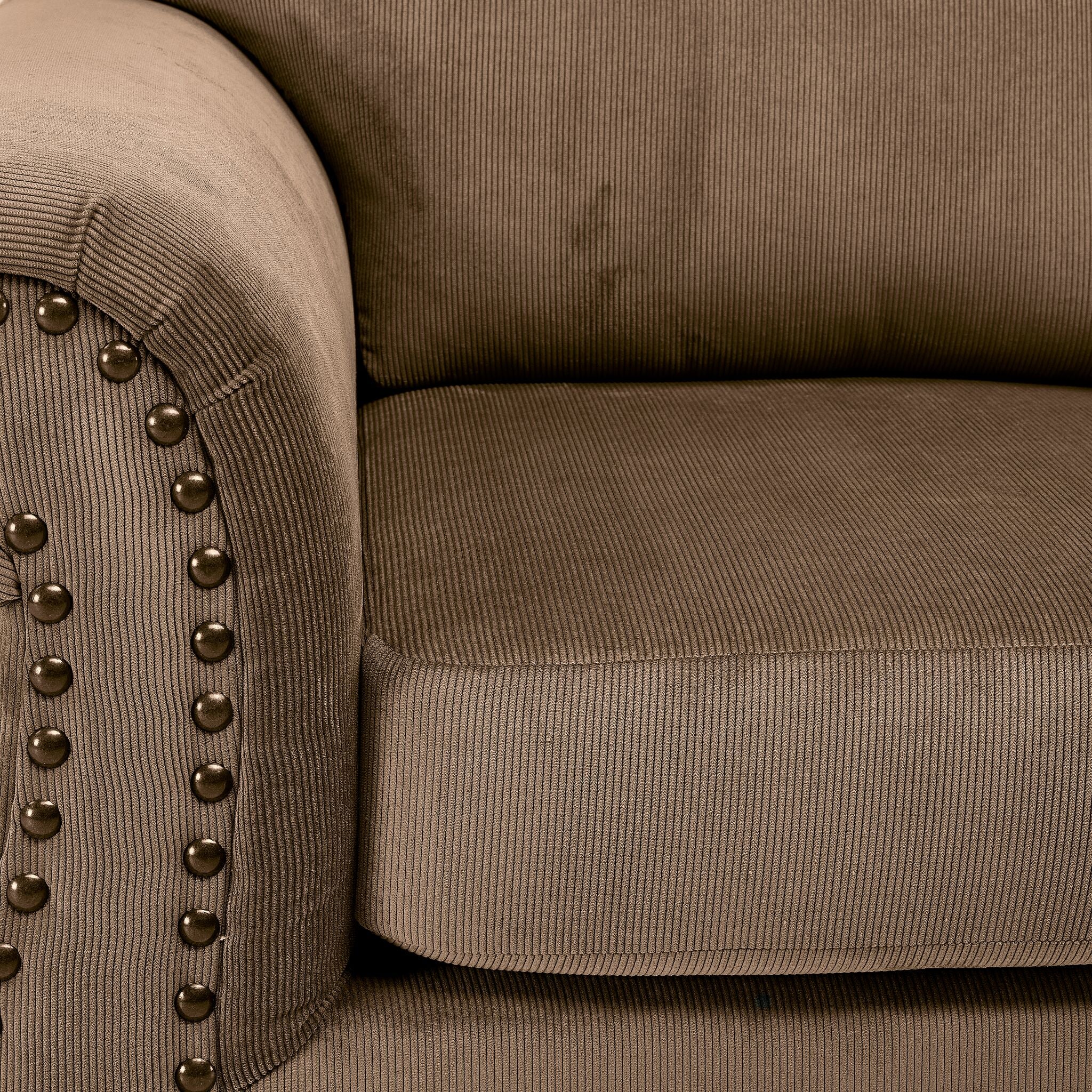 Brooklyn Sofa - Taupe - Image 3