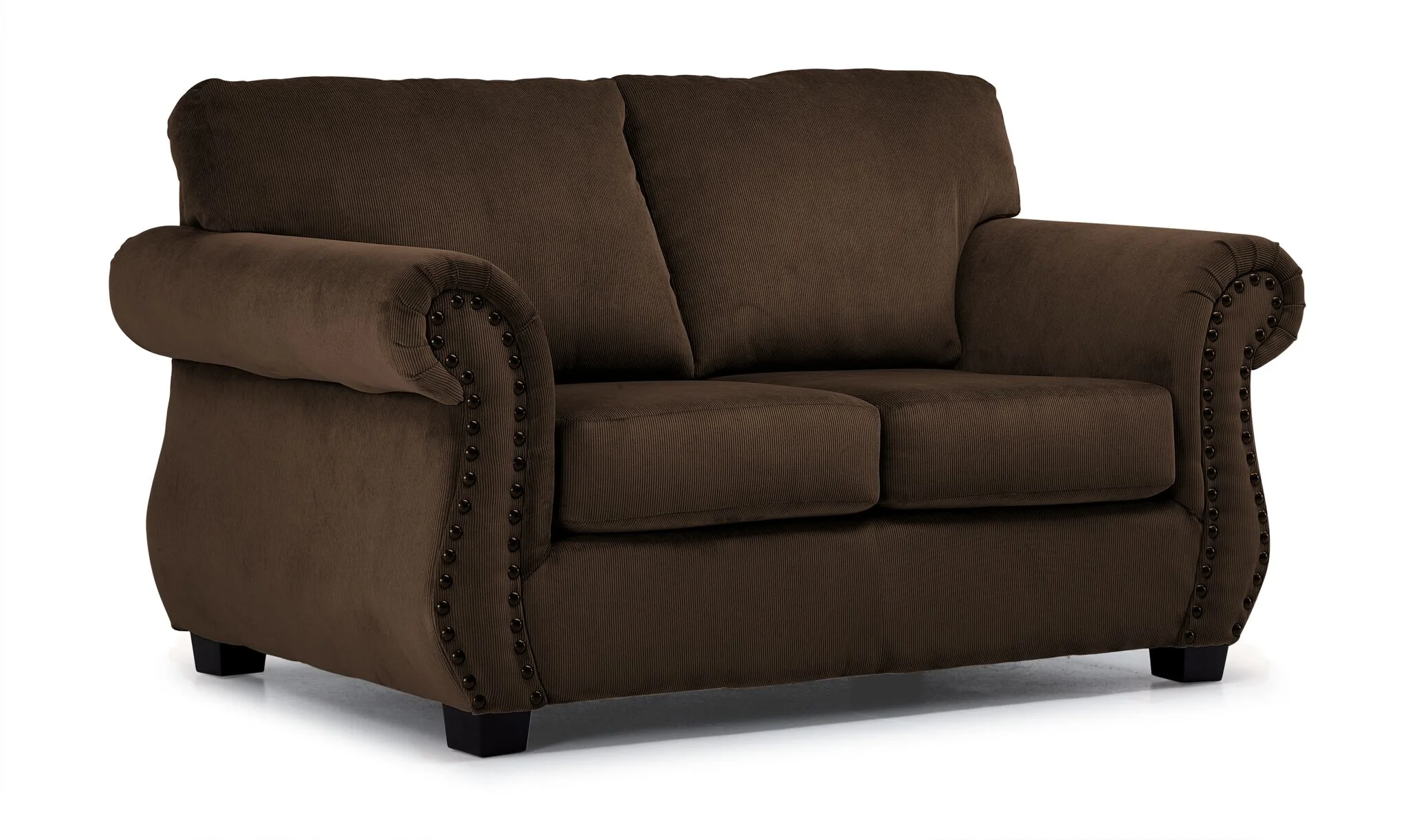 Brooklyn Sofa and Loveseat Set - Brown - Image 3