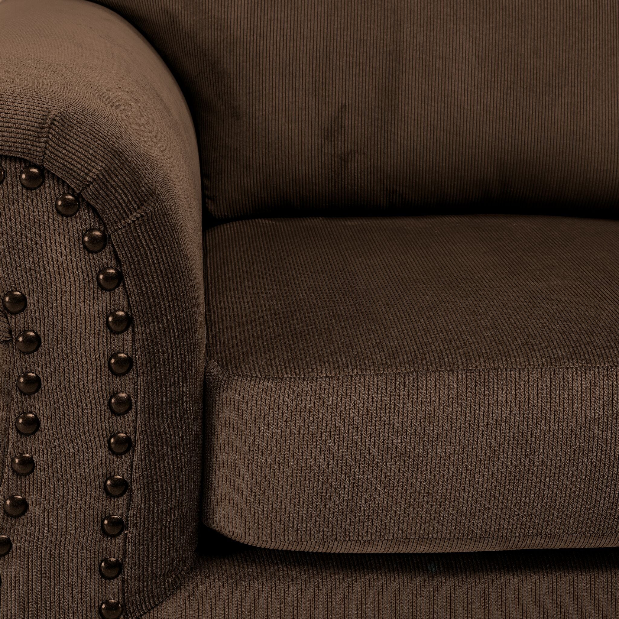 Brooklyn Sofa - Brown - Image 3
