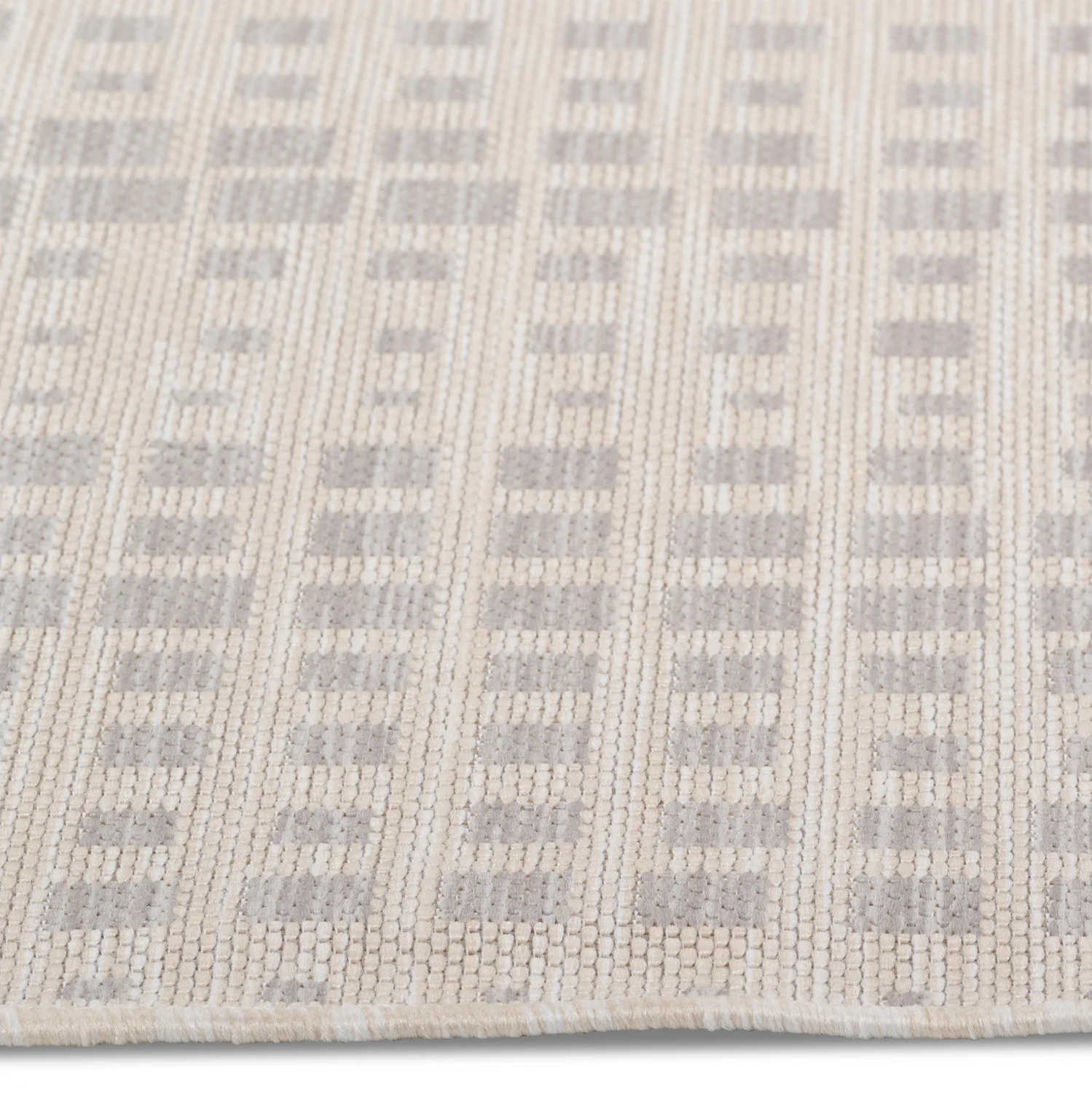 Cabana Boxes Indoor/Outdoor Rug - 5' x 7' - Grey - Image 3