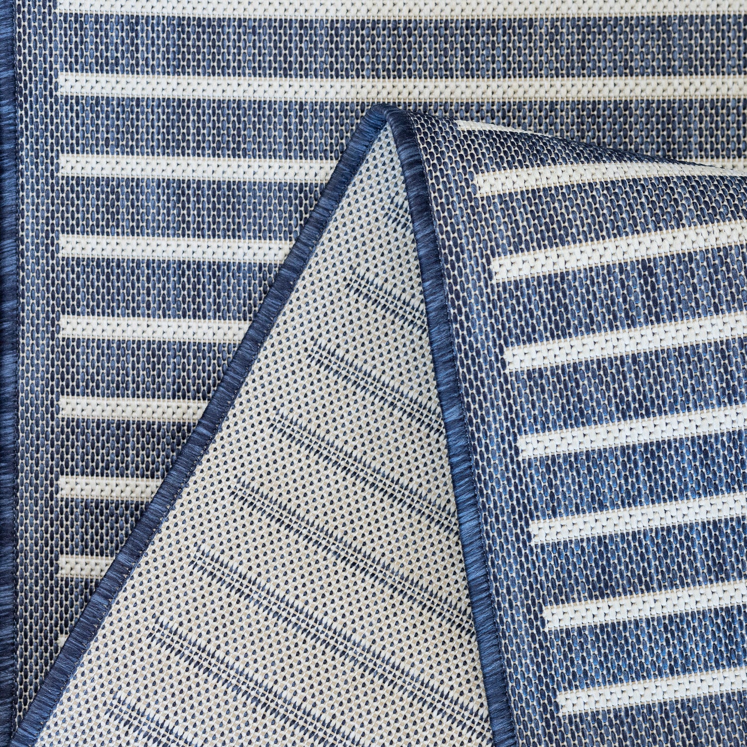 Cabana Casual Indoor/Outdoor Rug - 3' x 5' - Blue - Image 4
