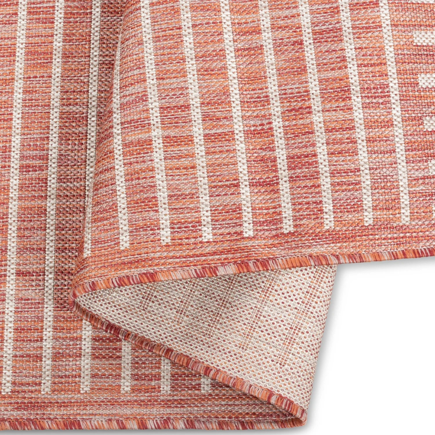 Cabana Casual Indoor/Outdoor Rug - 5' x 7' - Red - Image 2