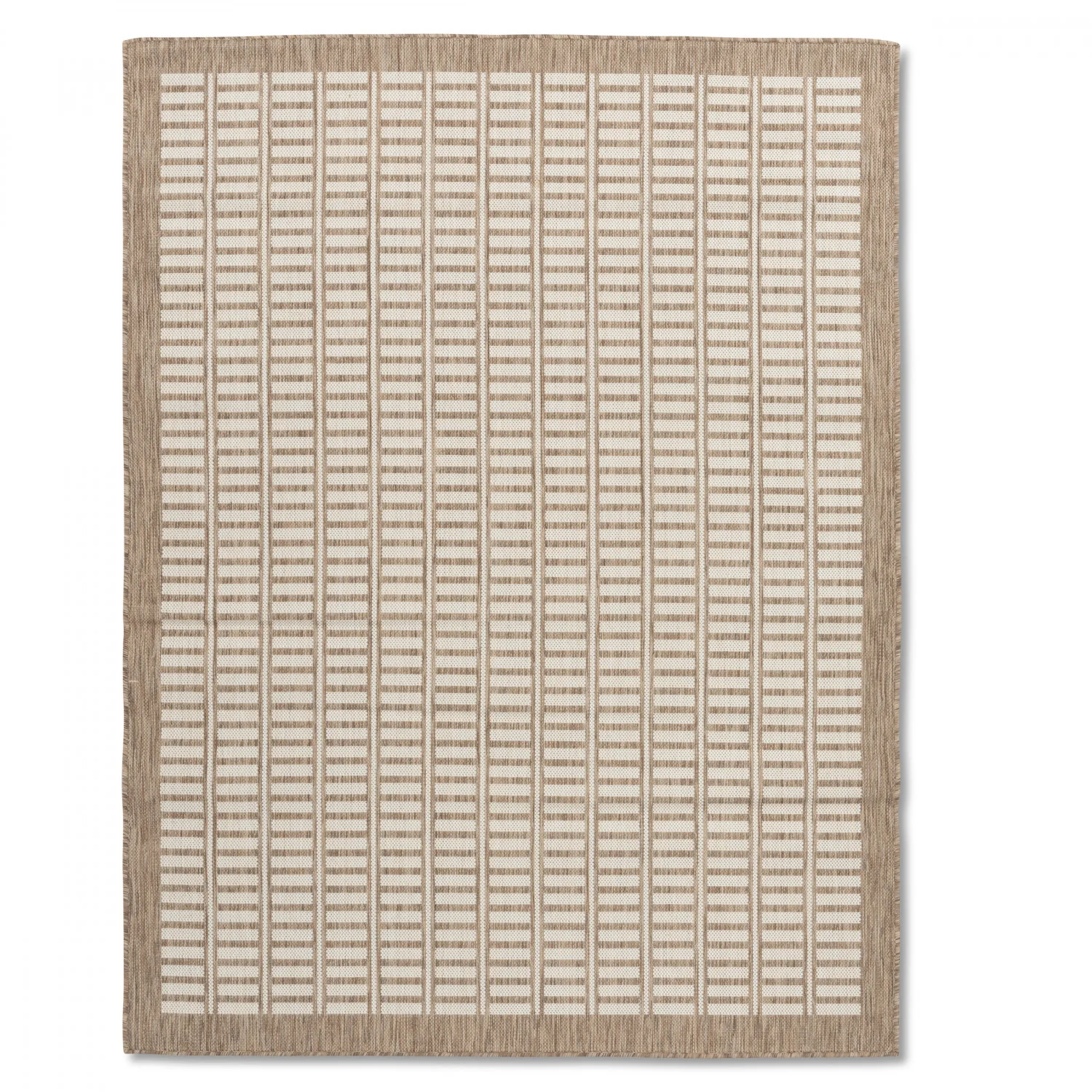 Cabana Lattice Indoor/Outdoor Rug - 8' x 10' - Brown
