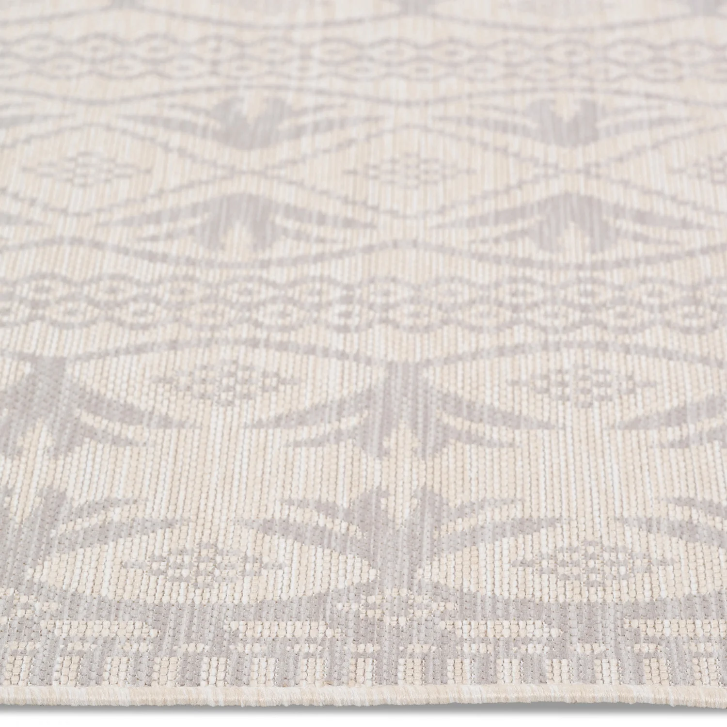 Cabana Modern Indoor/Outdoor Rug - 3' x 5' - Grey - Image 3