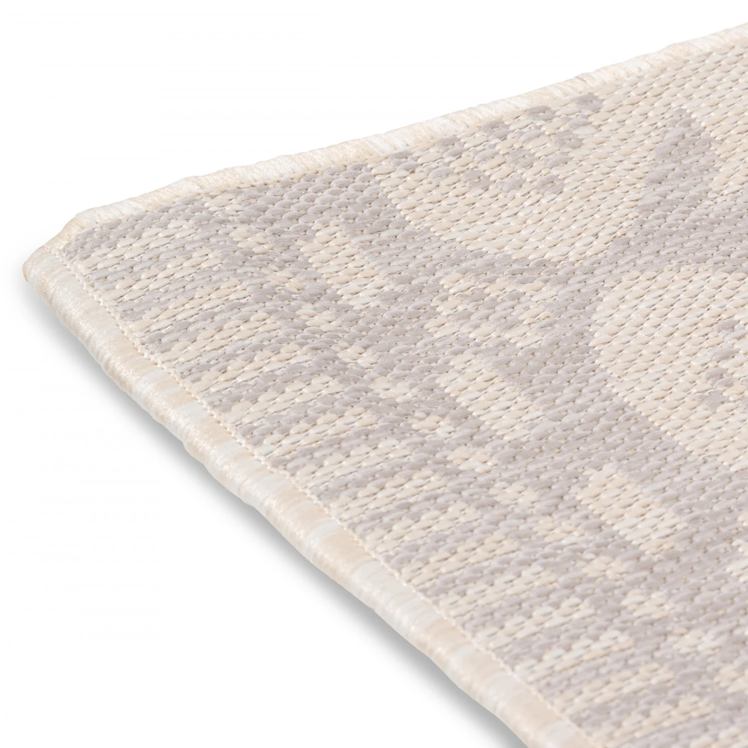 Cabana Modern Indoor/Outdoor Rug - 6' x 9' - Grey - Image 4