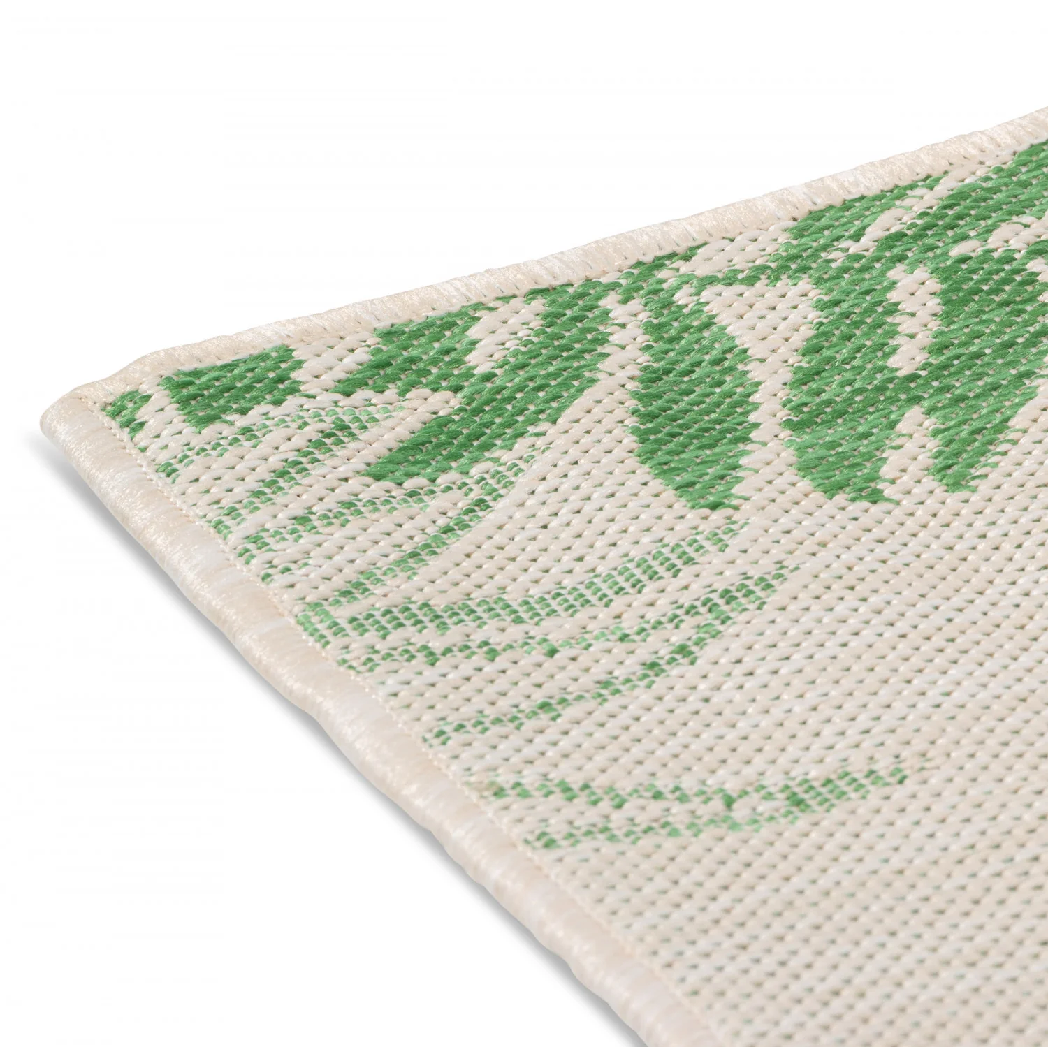 Cabana Palm Leaves Indoor/Outdoor Rug - 3' x 5' - Green - Image 4