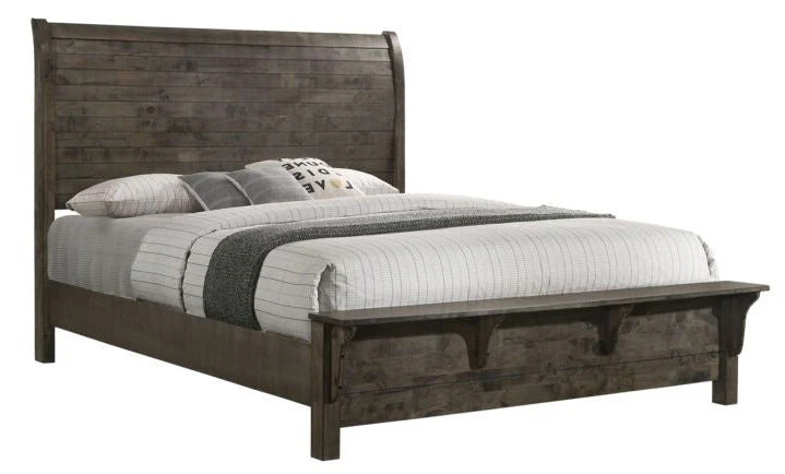 Cabin 6-Piece Queen Bedroom Package - Grey - Image 2