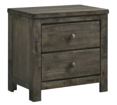 Cabin 6-Piece Queen Storage Bedroom Package - Grey - Image 4