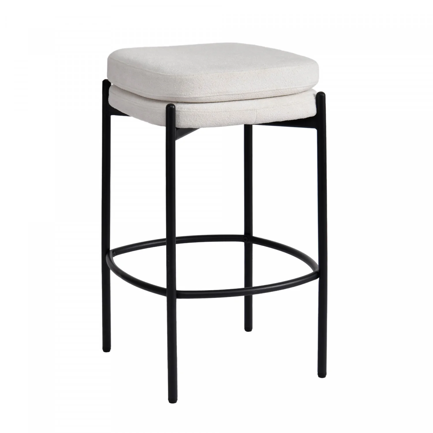 Caelen Counter Stool - Oatmeal - Set of Two - Image 5