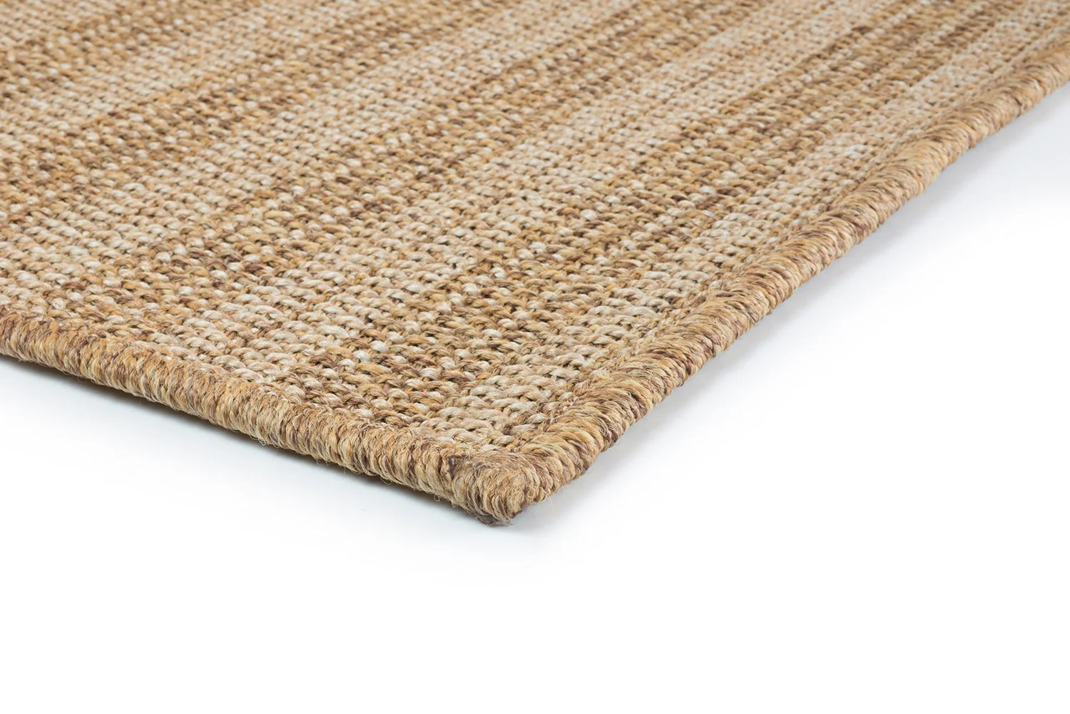 Cafe 001X3 Woven Stripe Indoor/Outdoor Area Rug (7'10" x 10'10") - Image 3