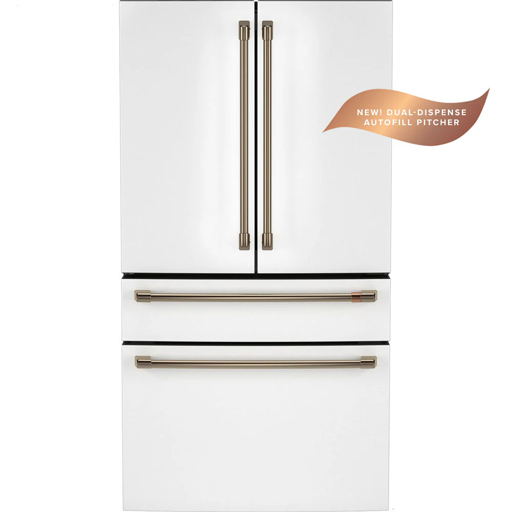 Café 36" 23.2 Cu. Ft. Matte White French-Door Refrigerator with Dual-Dispense AutoFill Pitcher – CJE23DP4WW2 - Image 10