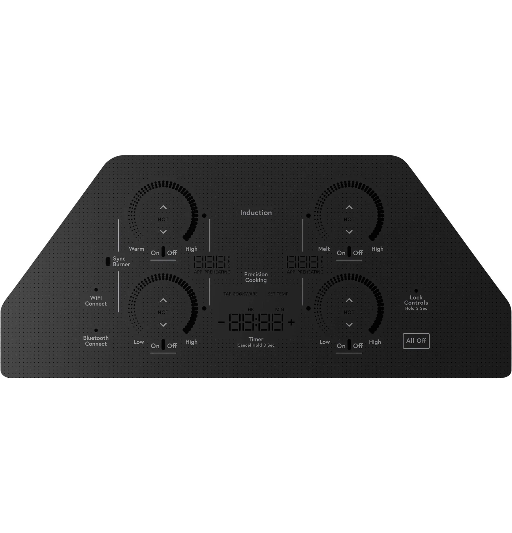 Café Black 30" Built-in Touch Control Induction Cooktop - CHP90301TBB - Image 4