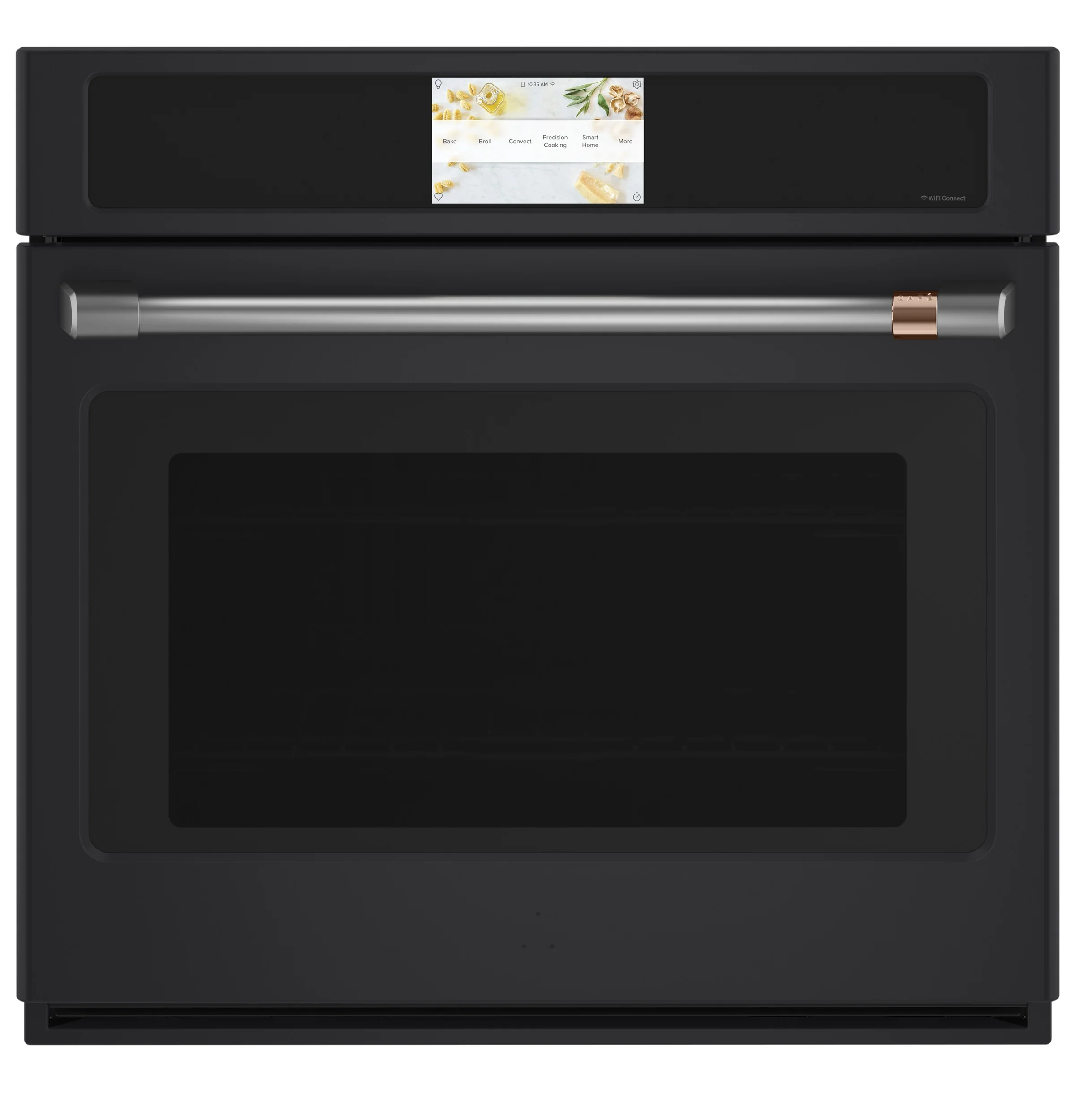 Café Matte Black 30" Built-In Convection Single Wall Oven (5.0 Cu.Ft) - CTS90DP3ND1