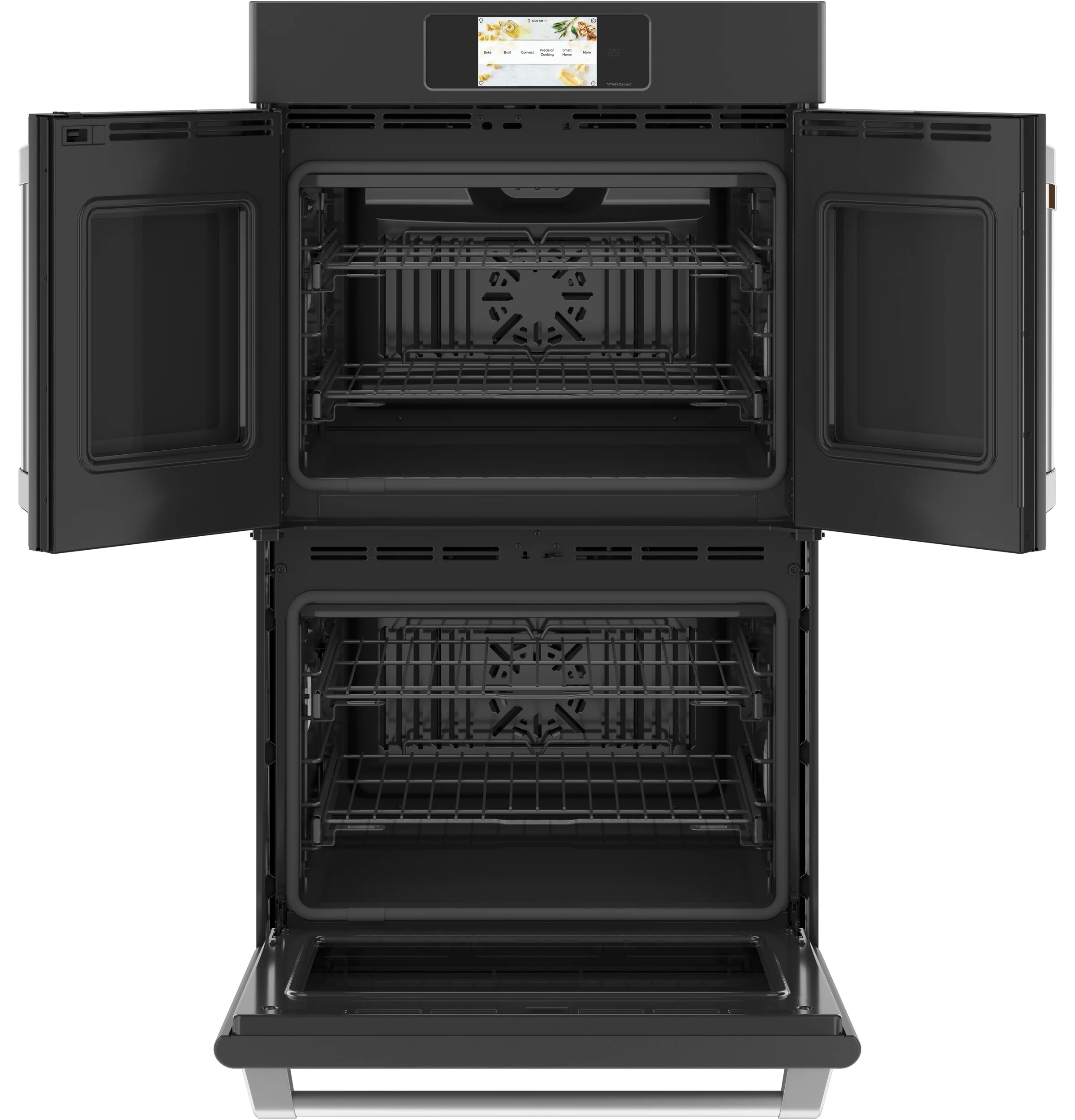 Café Matte Black 30" Built-In French-Door Double Convection Wall Oven (10.0 Cu.Ft) - CTD90FP3ND1 - Image 2