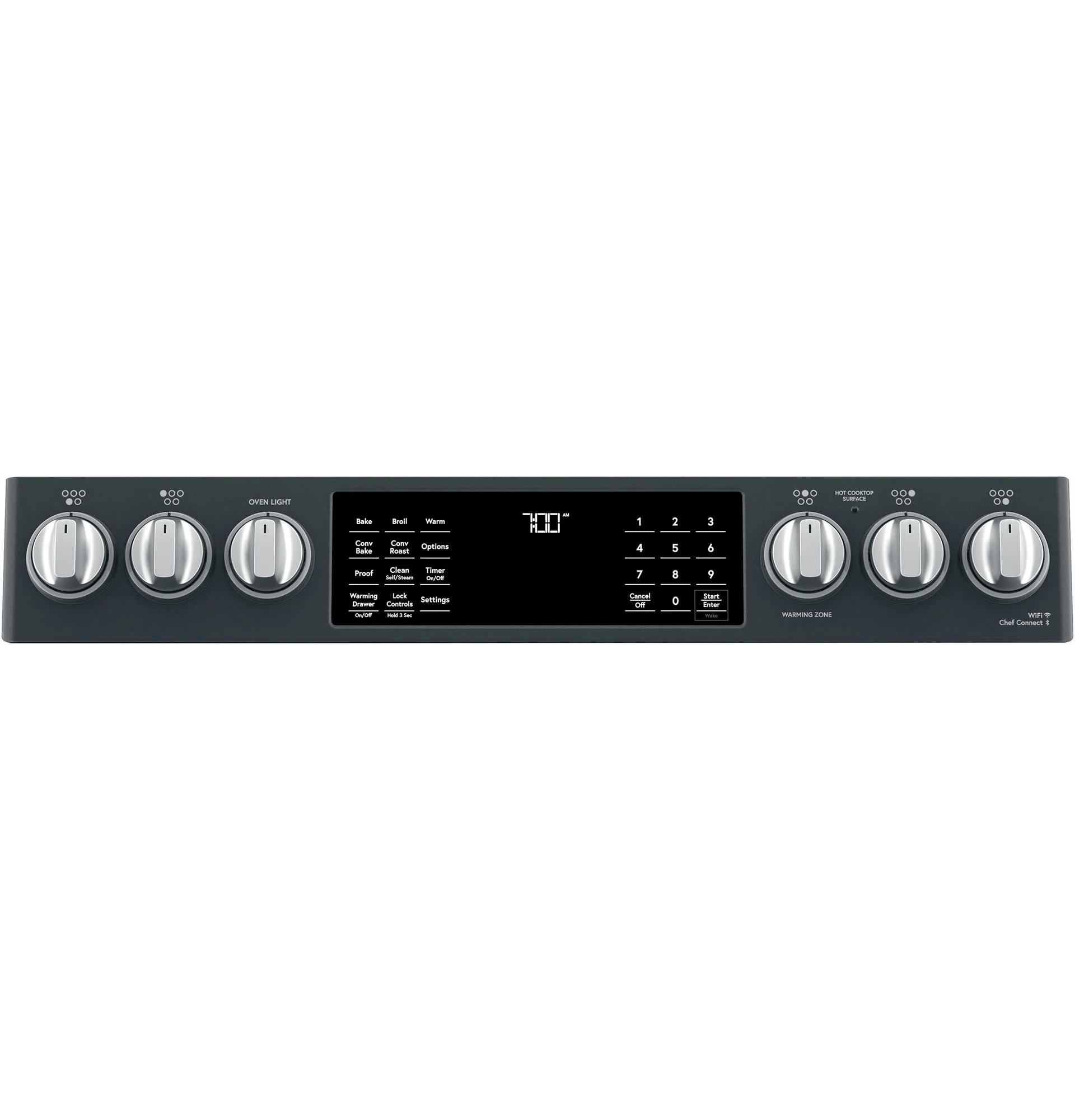 Café Matte Black 30" Electric Range with Built-in WiFi and No-Preheat Air Fry (5.7 Cu. Ft) - CCES700P3MD1 - Image 6