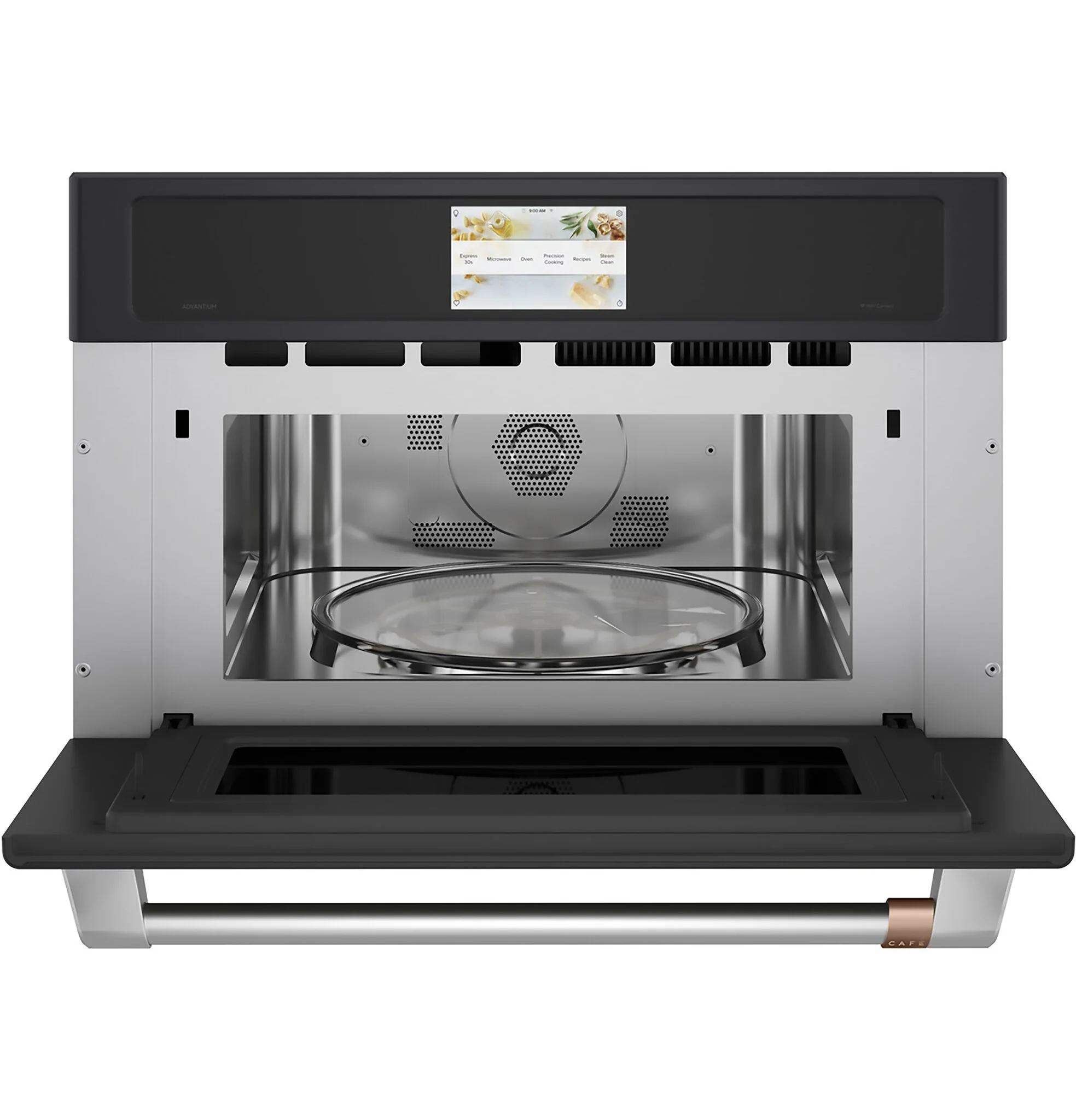 Café Matte Black 30'' Smart Five-in-One Wall Oven with 120V AdvantiumŸ Technology - CSB913P3VD1 - Image 2