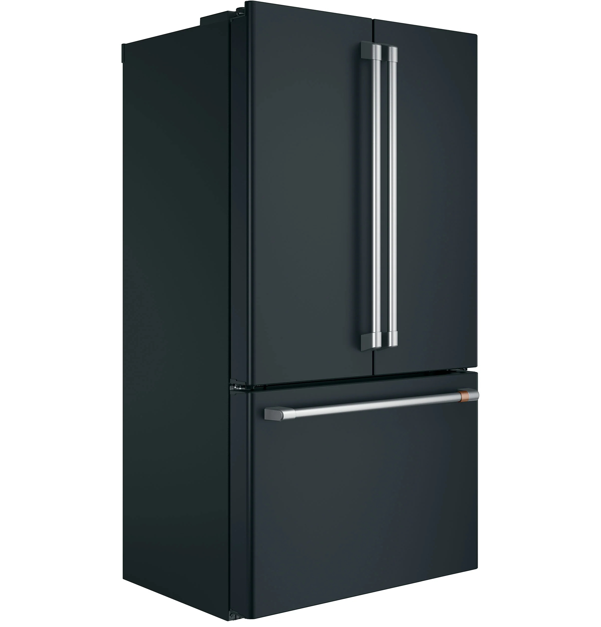 Café 36" 23.1 Cu. Ft. Matte Black Counter-Depth French Door Refrigerator - CWE23SP3MD1 - Image 2