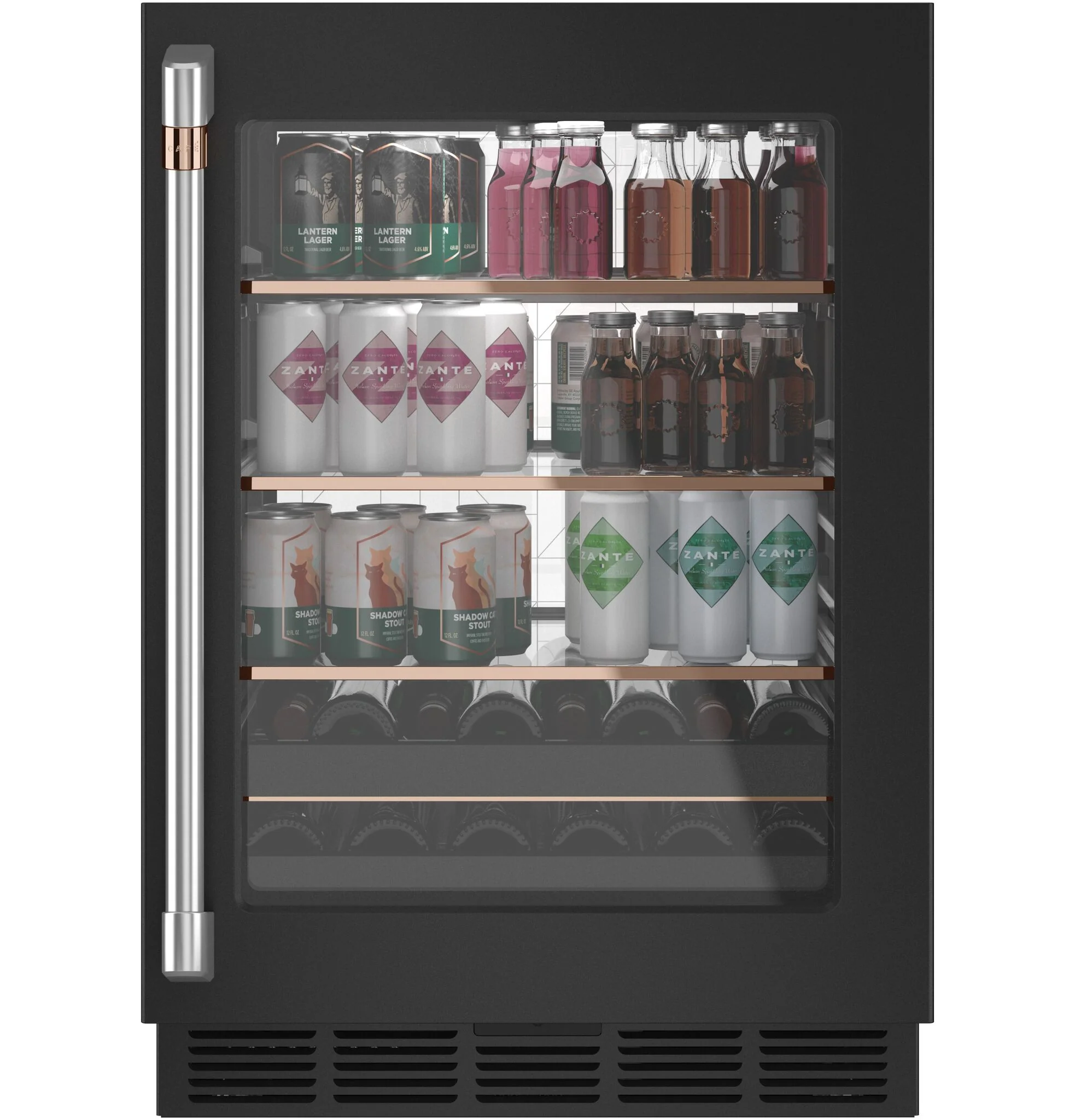 Café Matte Black Beverage Centre (5.1 cu.ft) - CCP06BP3PD1 - Image 2