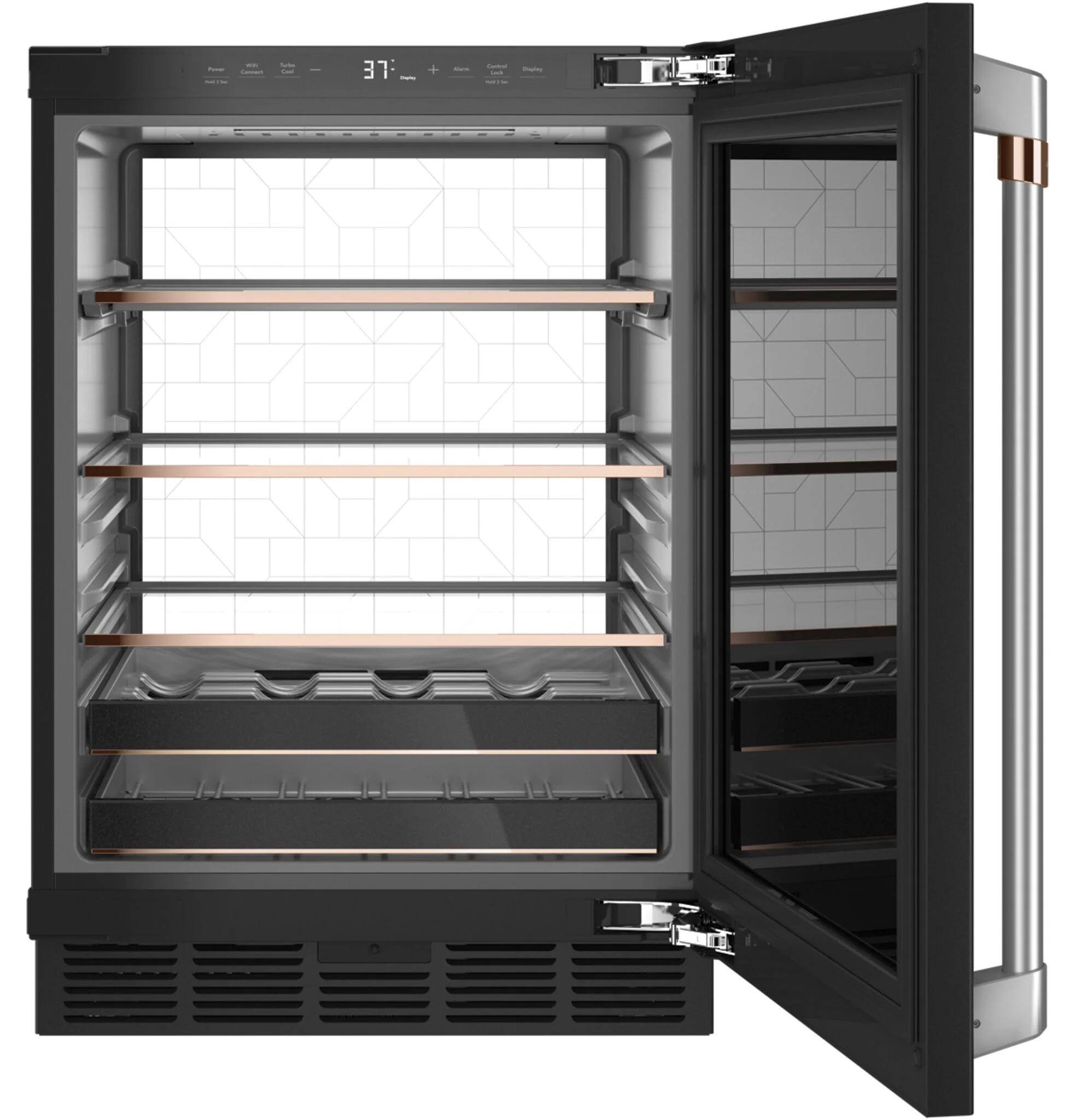Café Matte Black Beverage Centre (5.1 cu.ft) - CCP06BP3PD1 - Image 3