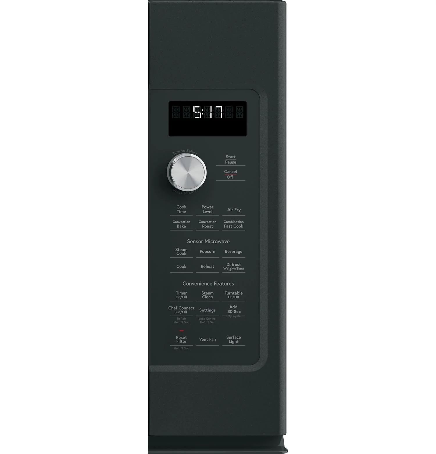 Café Matte Black Convection Over-The-Range Microwave (1.7 Cu Ft)- CVM517P3RD1 - Image 3