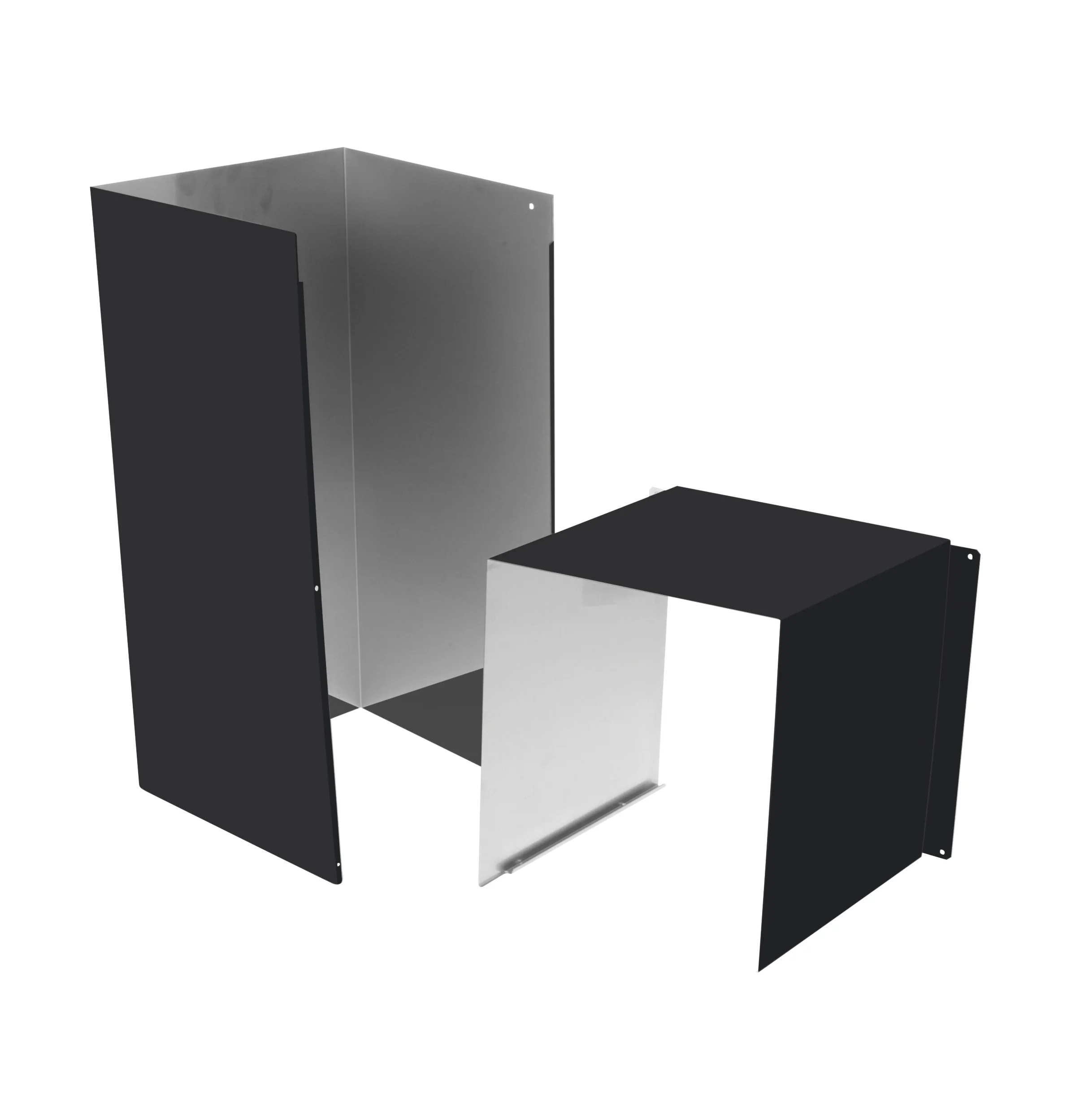 Café Matte Black Duct Cover Extension Kit (8ft.) - CX8DC9SPDS