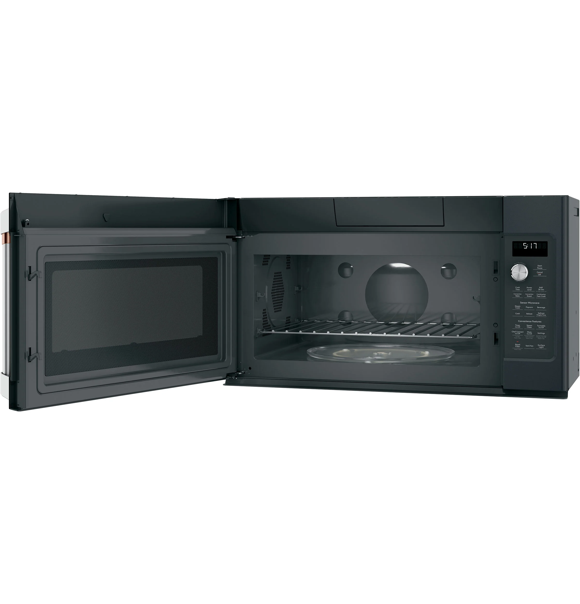 Café Matte Black Over-the-Range Convection Microwave Oven (1.7 Cu.Ft) - CVM517P3MD1 - Image 2