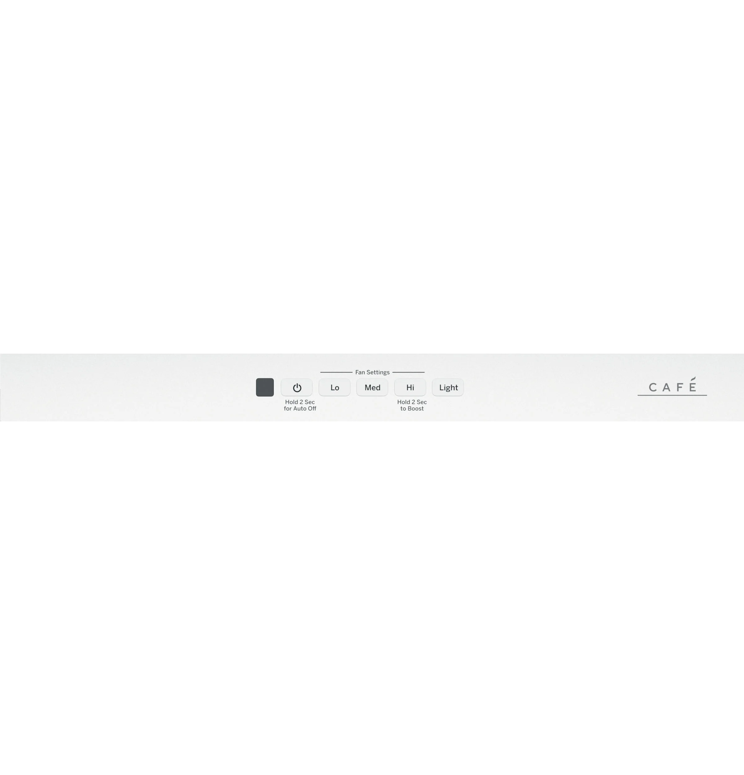 Café Matte White 30" 350-CFM Wall-Mount Glass Canopy Chimney Hood - CVW73014MWM - Image 2