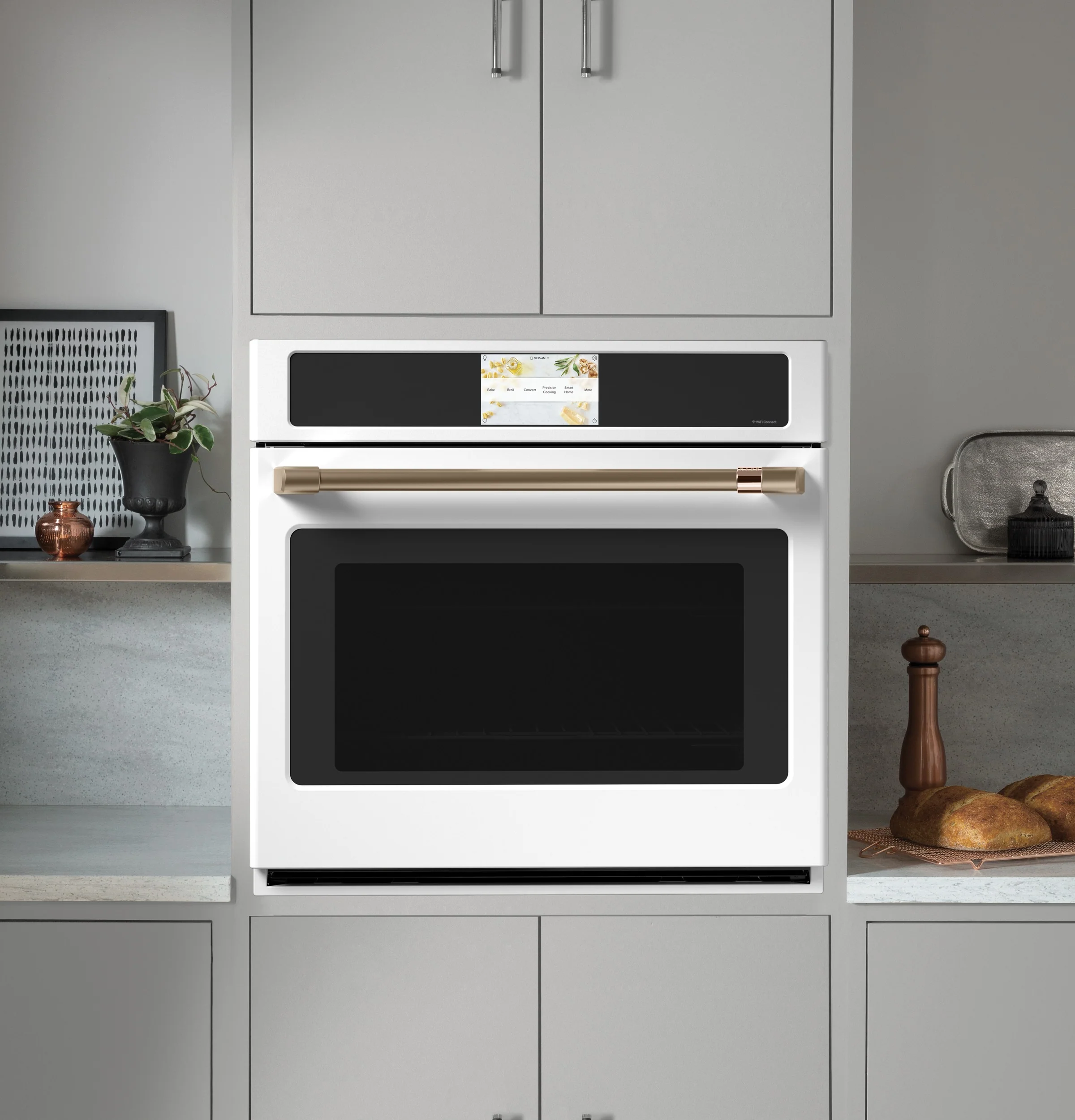 Café Matte White 30" Built-In Convection Single Wall Oven (5.0 Cu.Ft) - CTS90DP4NW2 - Image 4