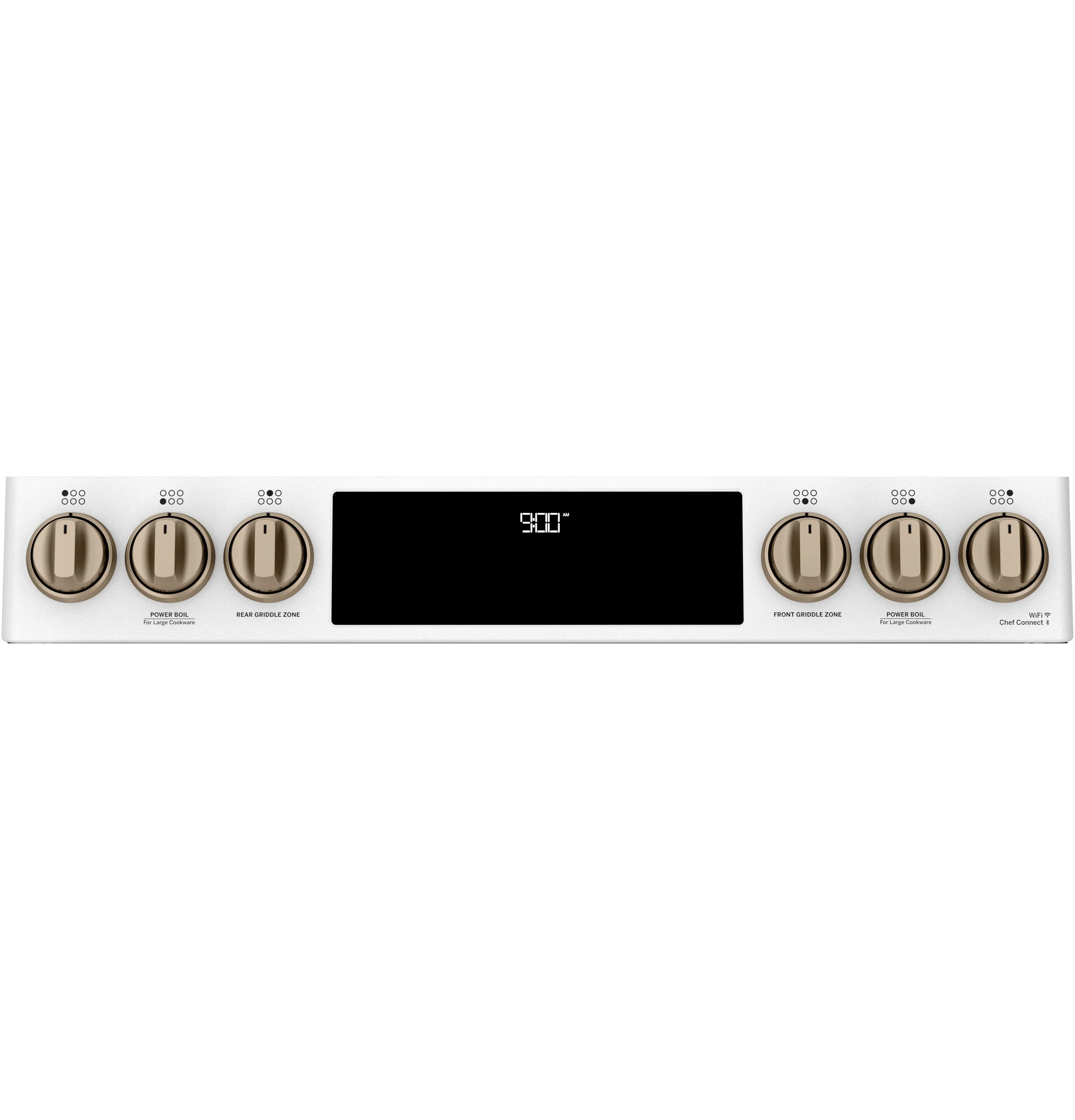 Café™ Matte White 30'' Slide-In Front Control Dual-Fuel Convection Range with Air Fry and Warming Drawer (5.7 Cu.Ft) - CC2S900P4MW2 - Image 4
