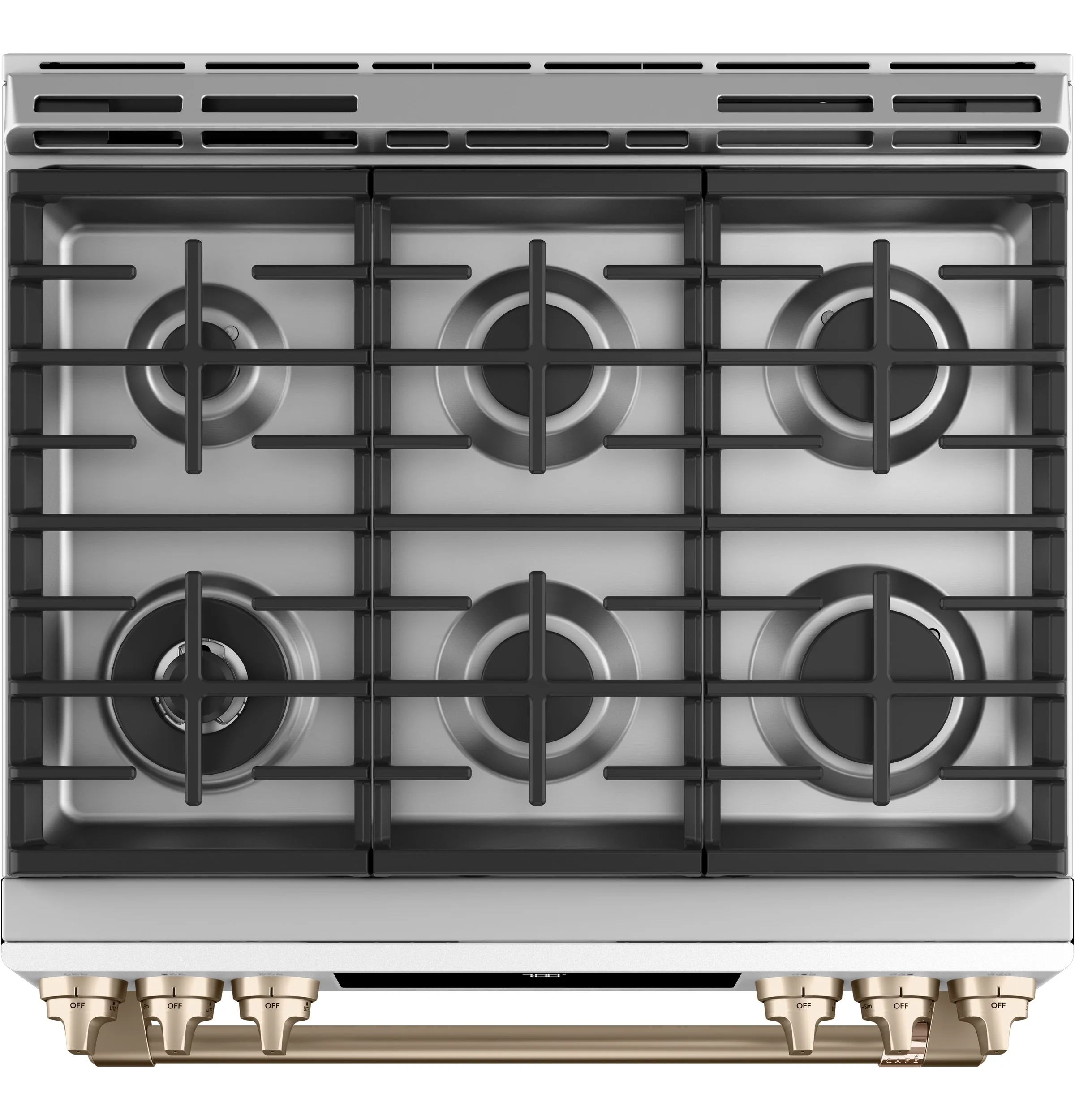 Café™ Matte White 30'' Slide-In Front Control Gas Oven with Convection Range and Air Fry (5.6 Cu.Ft) - CCGS700P4MW2 - Image 3