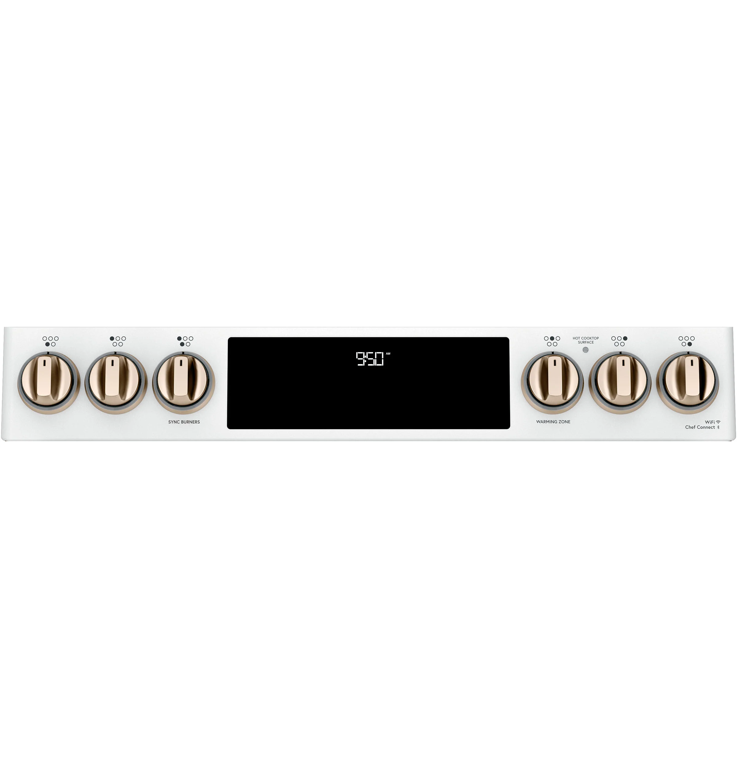 Café™ Matte White 30" Slide-In Front Control Induction and Convection Double Oven Range (7.0 Cu.Ft) - CCHS950P4MW2 - Image 4