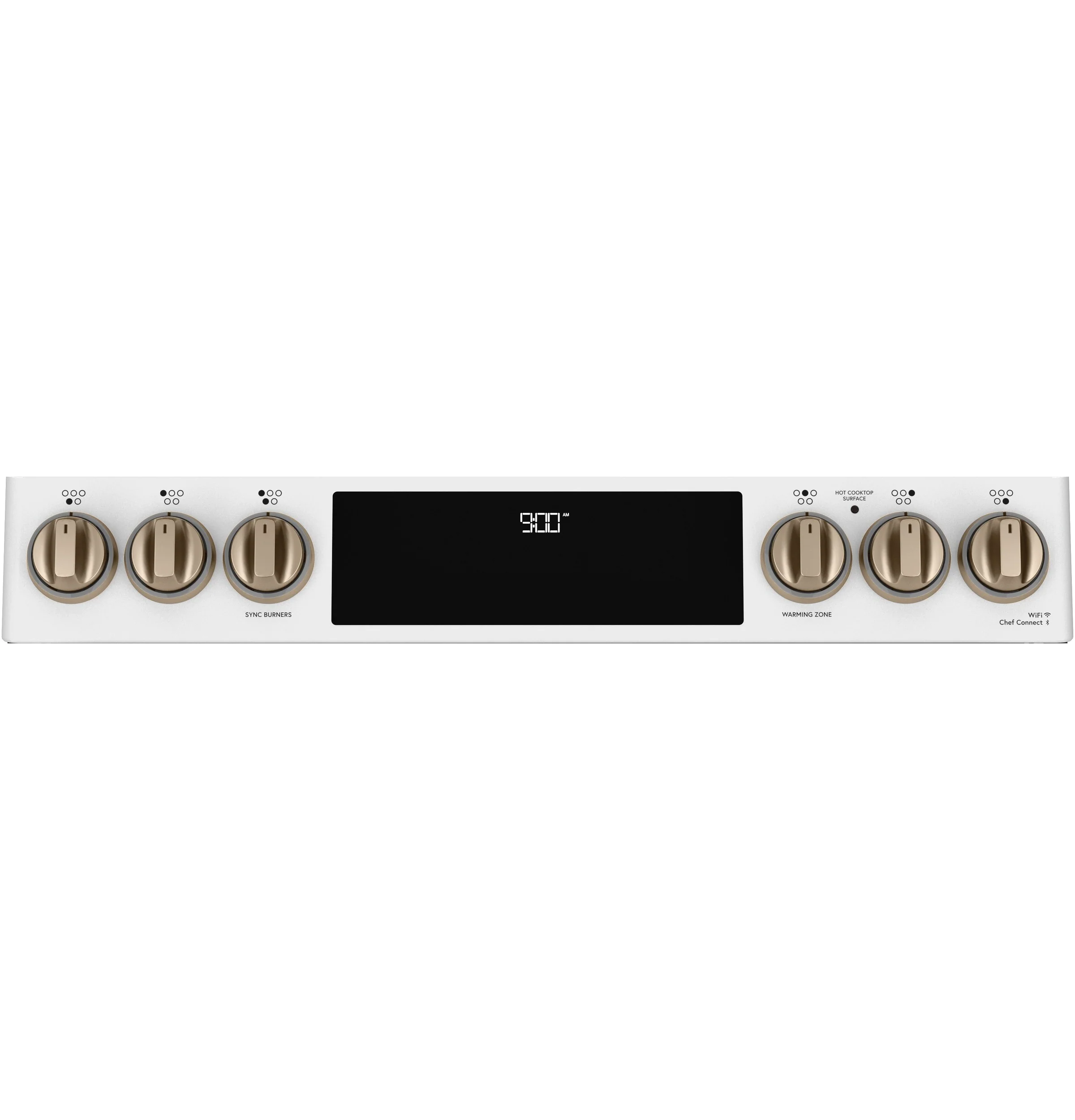 Café™ Matte White 30'' Slide-In Front Control Induction and Convection Range with Warming Drawer (5.7 Cu.Ft) - CCHS900P4MW2 - Image 4