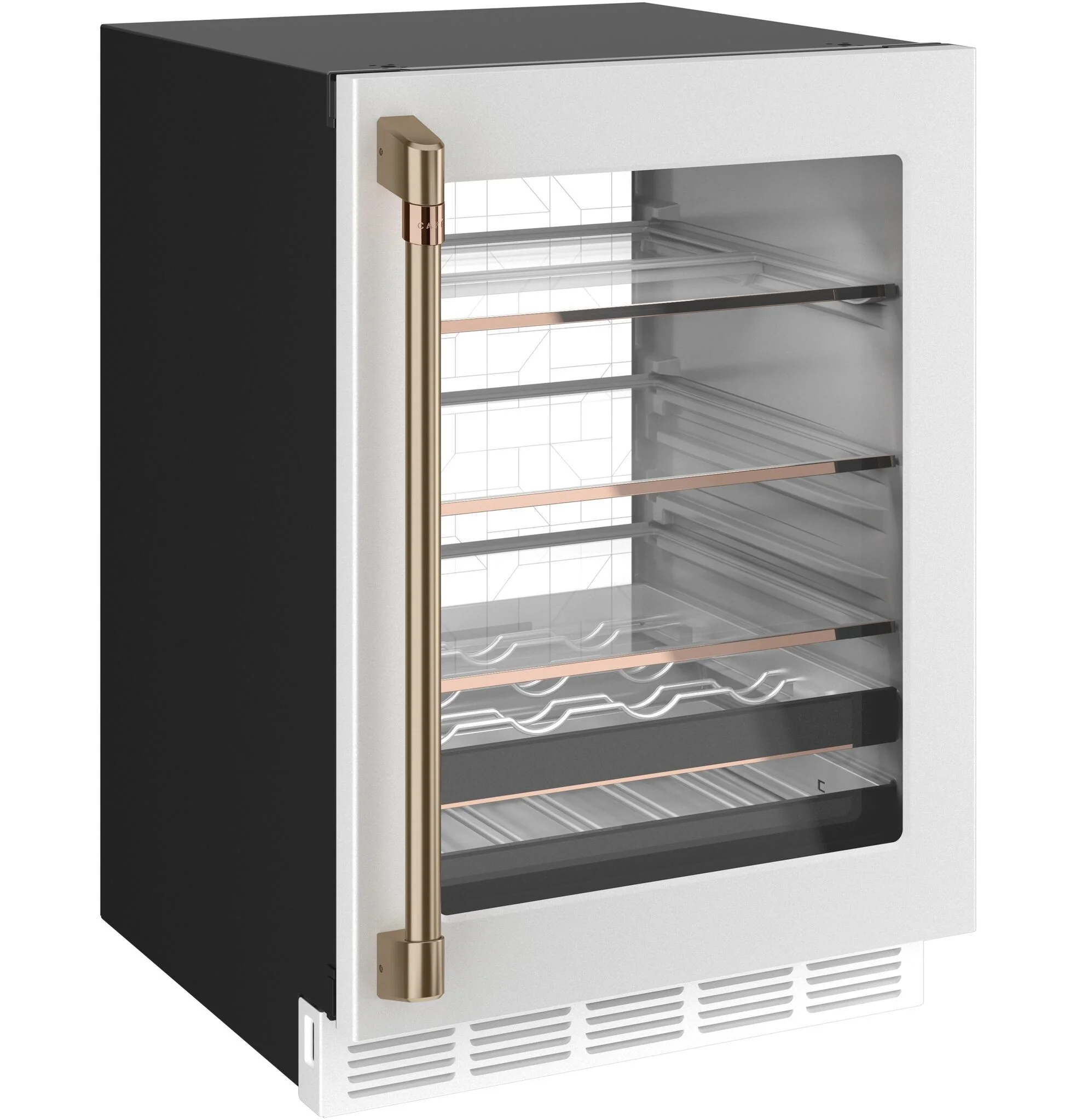 Café Matte White Beverage Centre (5.1 cu.ft.) - CCP06BP4PW2 - Image 5