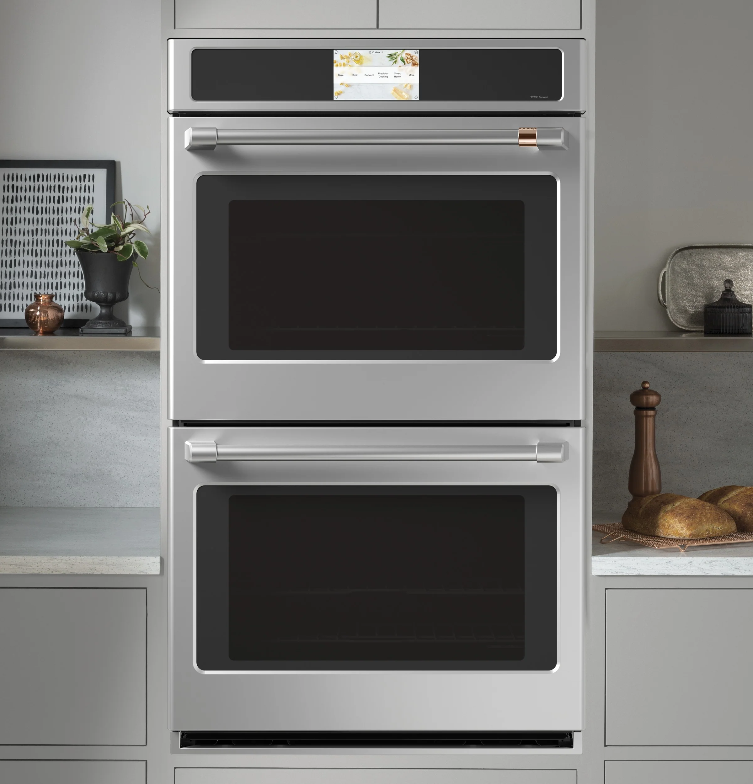 Café Stainless Steel 30" Built-In Convection Double Wall Oven (10 Cu.Ft) - CTD90DP2NS1 - Image 4