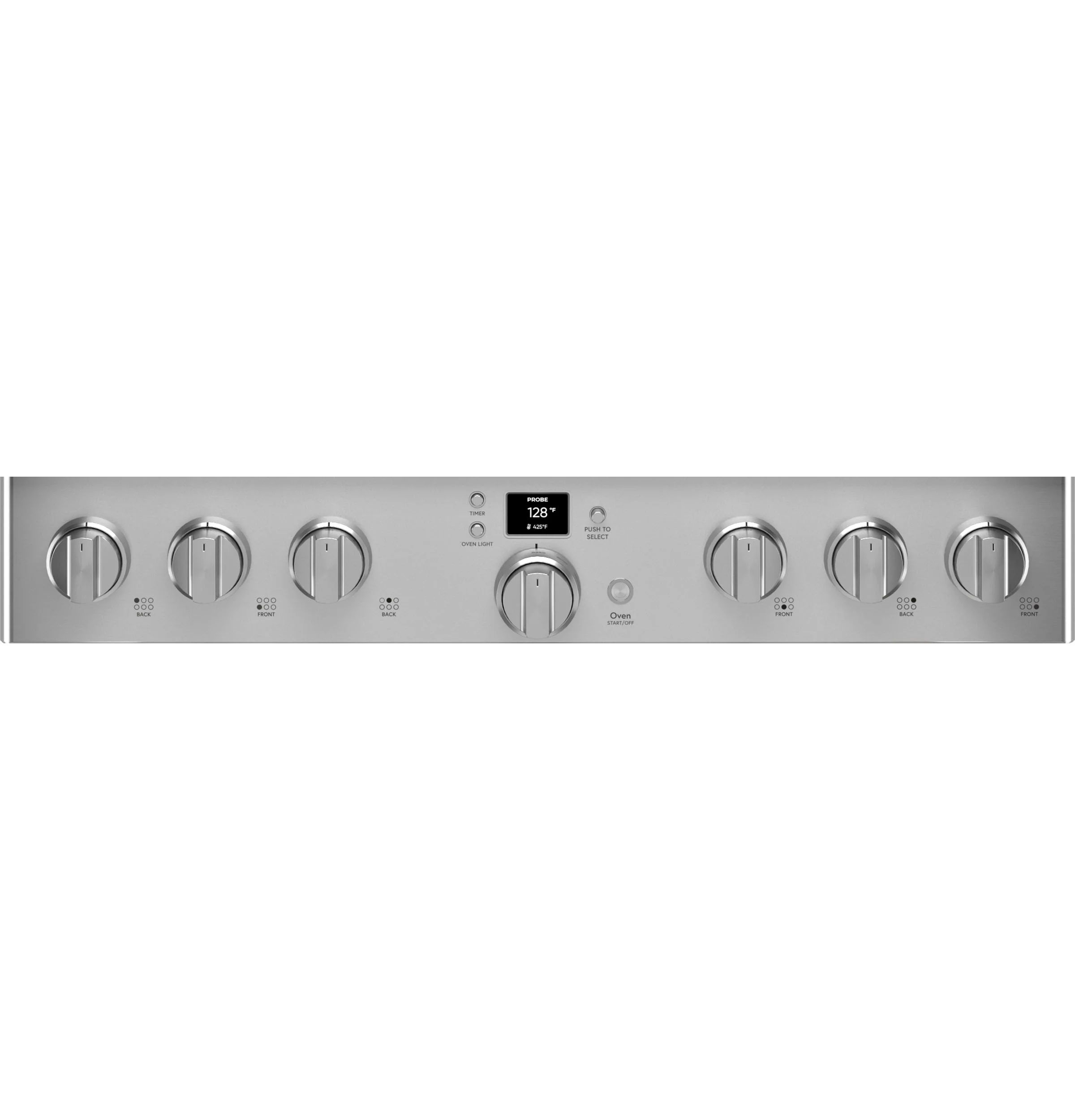Café Stainless Steel 36" All-Gas Commercial-Style Smart Range (6.2 Cu.Ft) - CGY366P2TS1 - Image 4