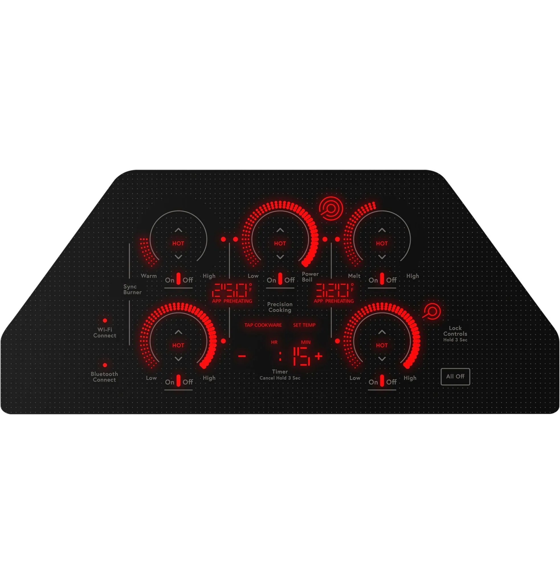 Café Stainless Steel 36" Touch-Control Electric Cooktop - CEP90362TSS - Image 3