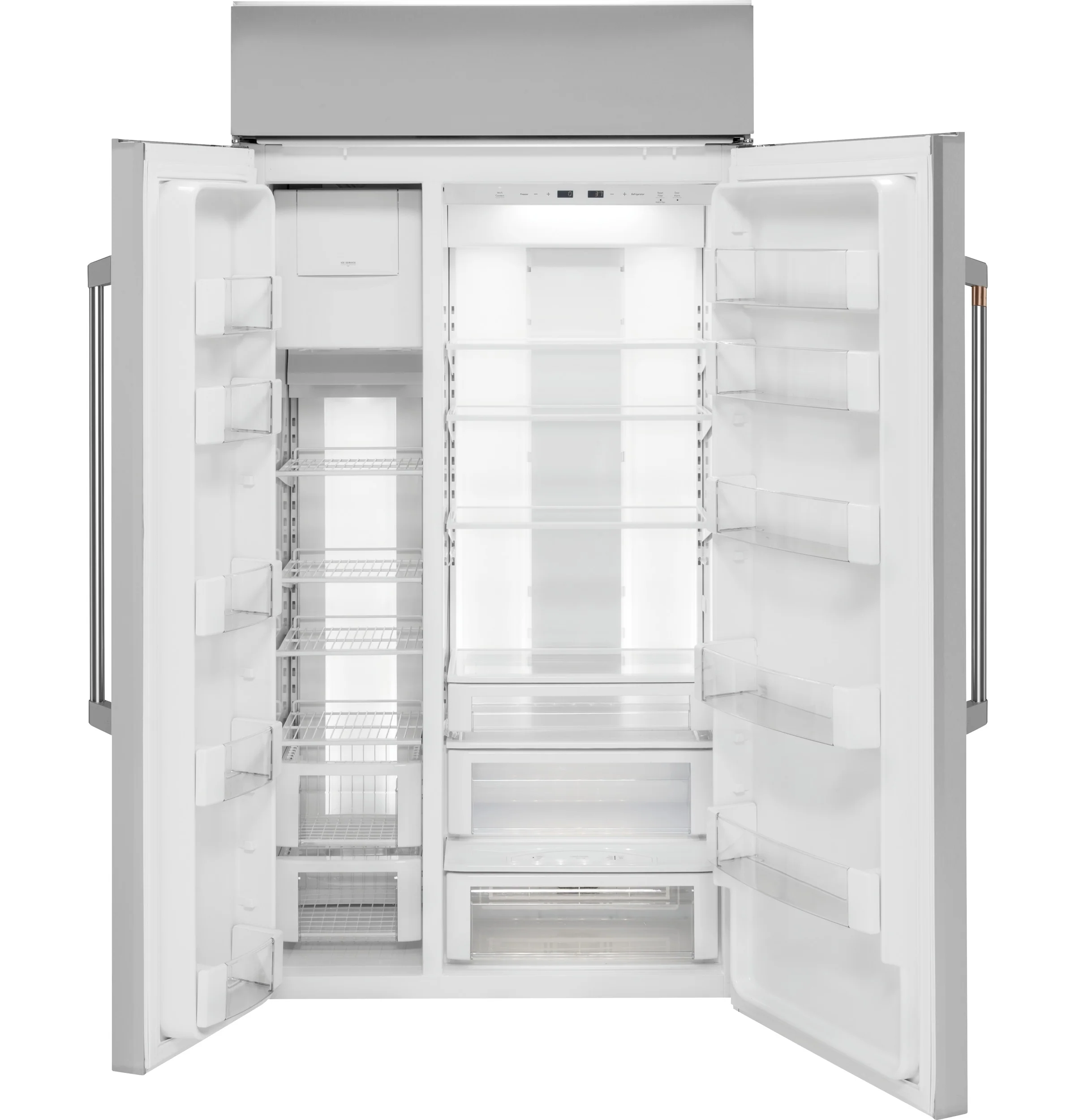 Café 48" 29.6 Cu. Ft. Stainless Steel Built-In Side-by-Side Refrigerator - CSB48WP2NS1 - Image 3