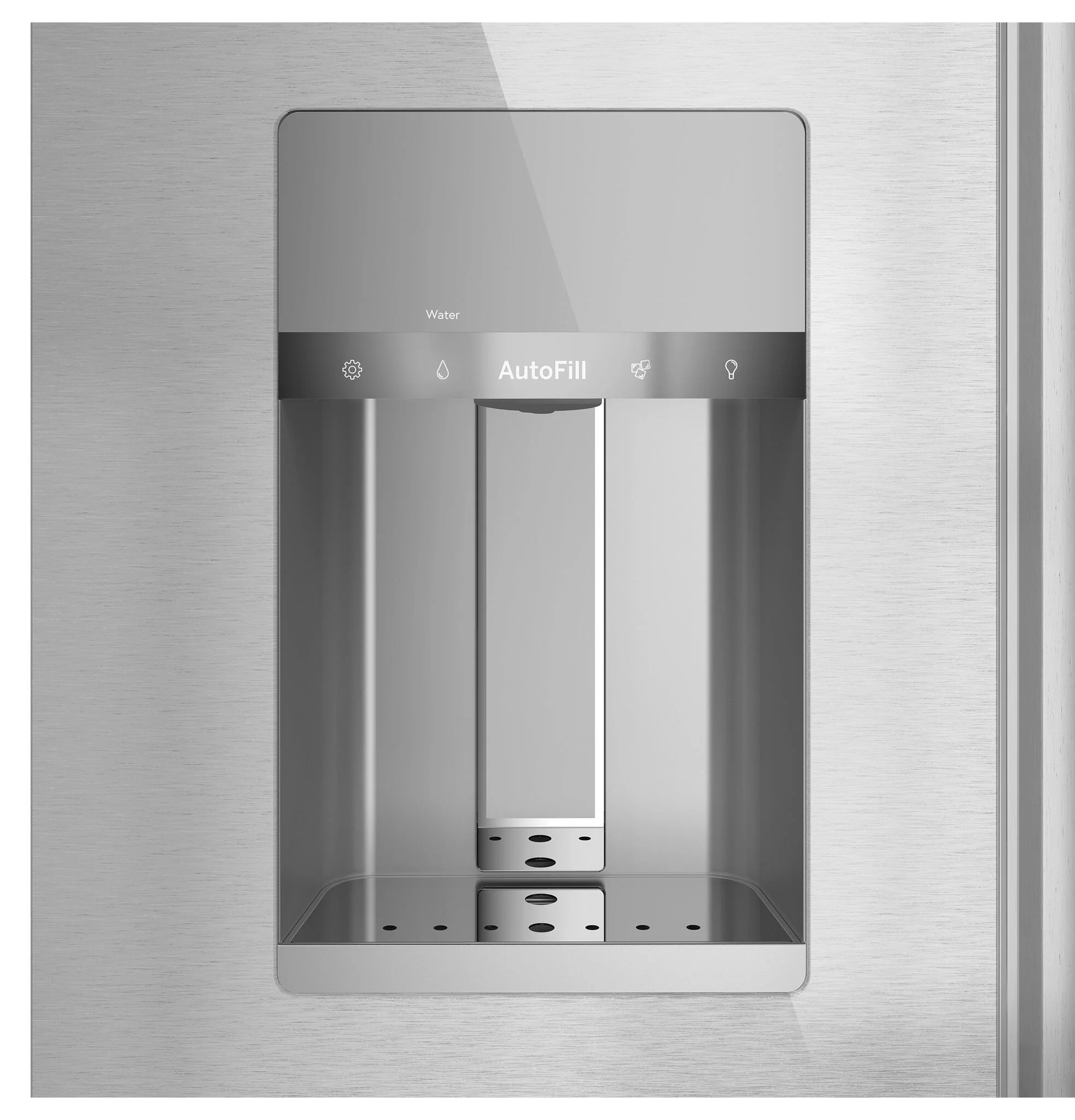 Café 35.75" 22.3 Cu. Ft. Stainless Steel Smart Counter-Depth 4-Door French Door Refrigerator - CXE22DP2PS1 - Image 6