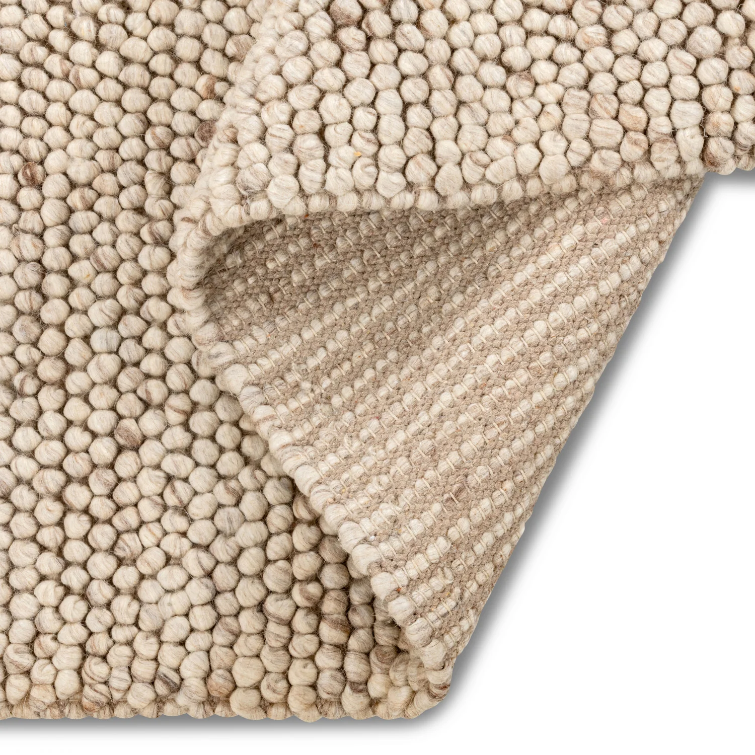 Calabria Pebbles Rug - 8' x 10' - Beige/Brown - Image 5