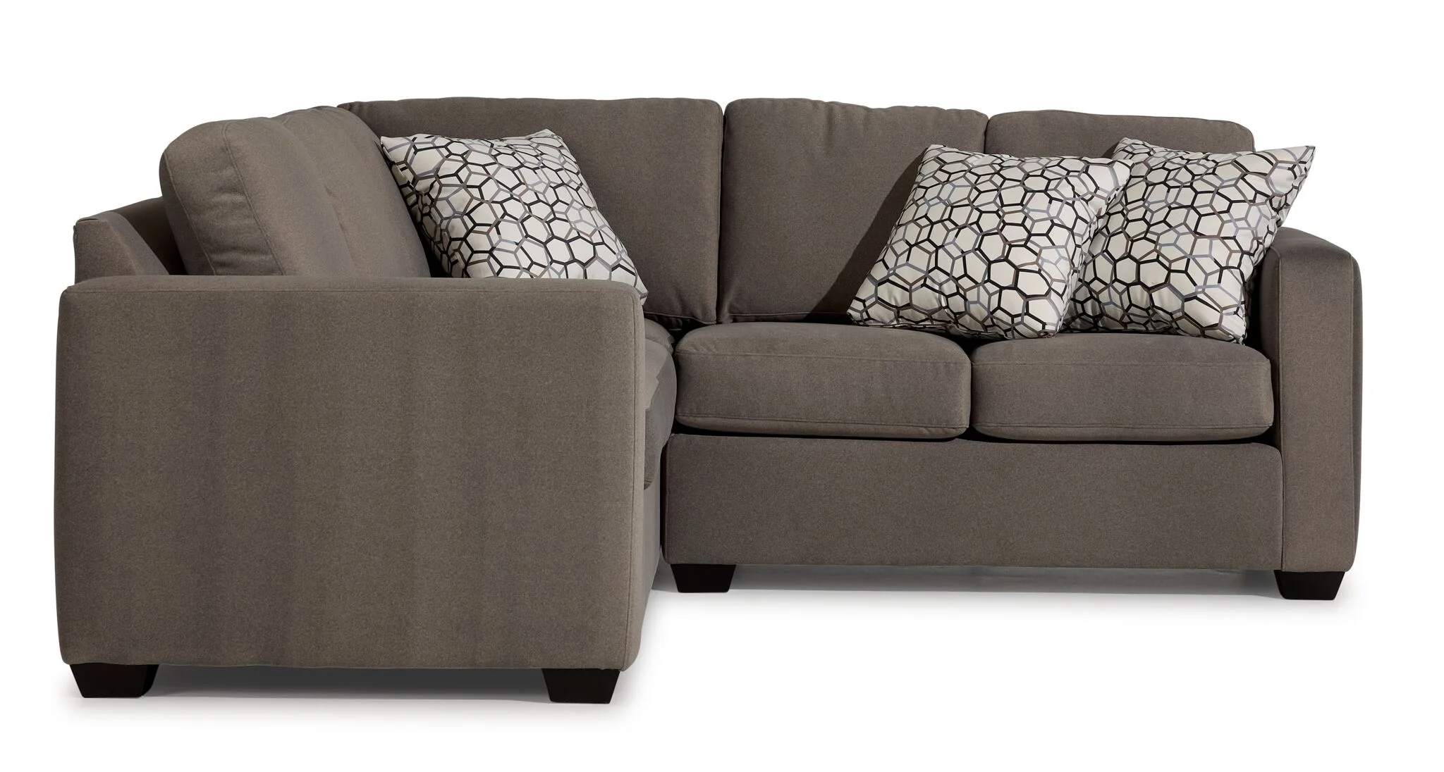 Caleb 2-Piece Sectional with Right-Facing Loveseat - Arlo Brown - Image 2