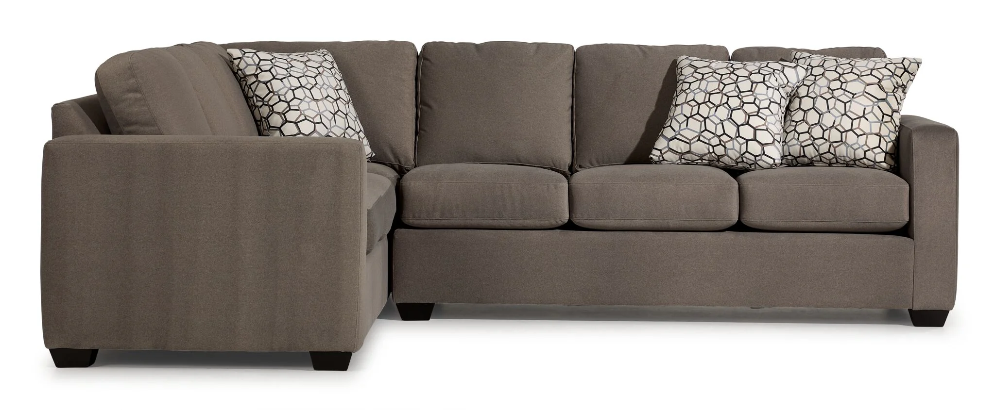 Caleb 2-Piece Sectional with Right-Facing Sofa - Arlo Brown - Image 2