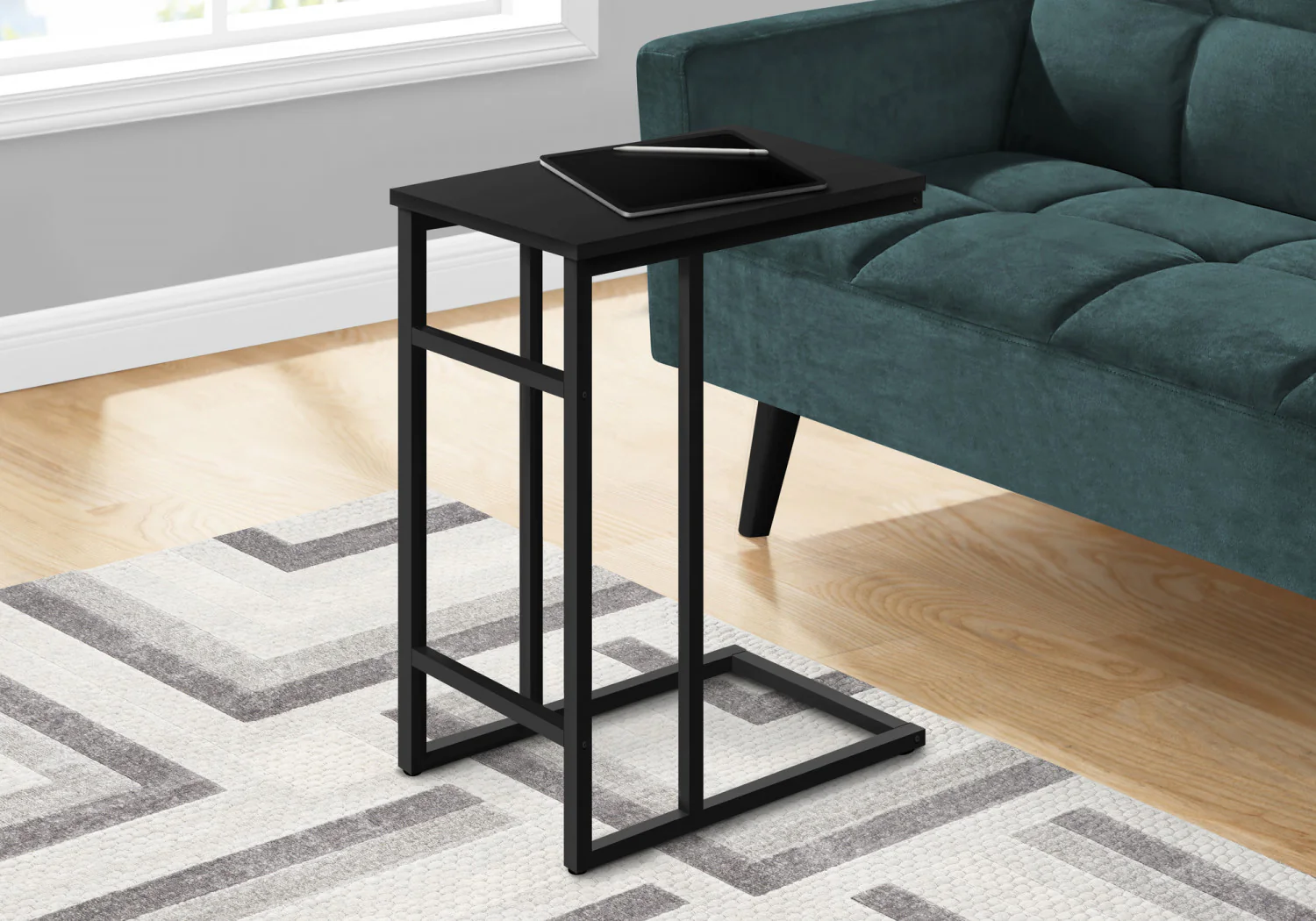 Calen Side Table - Black - Image 2