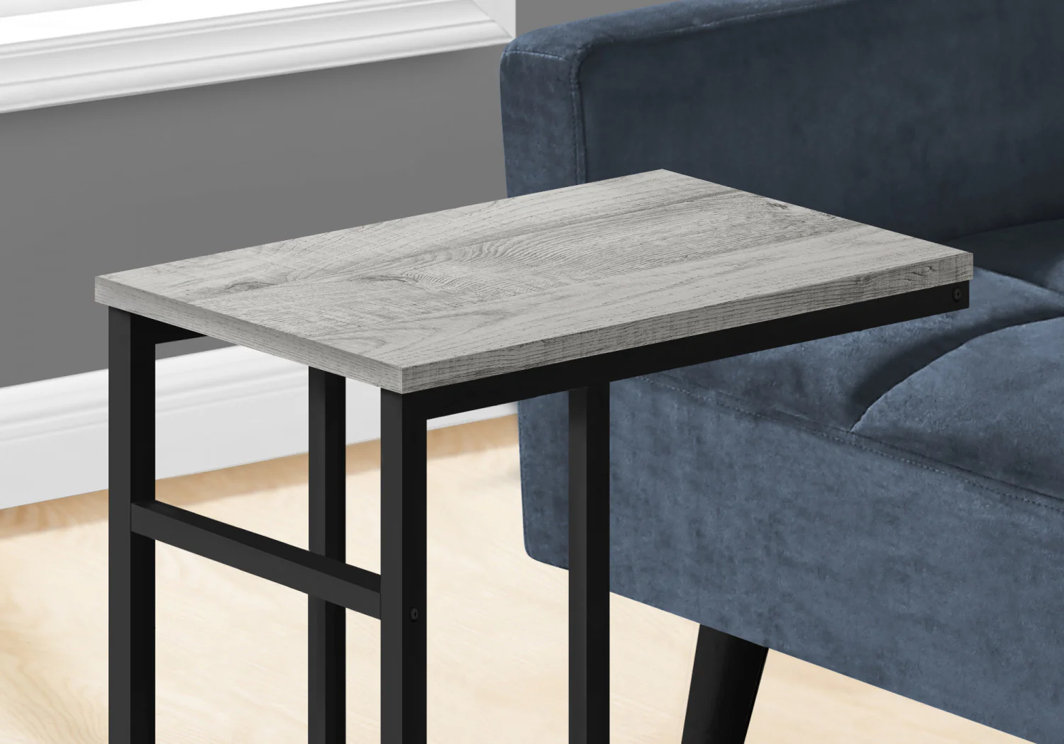 Calen Side Table - Grey - Image 5