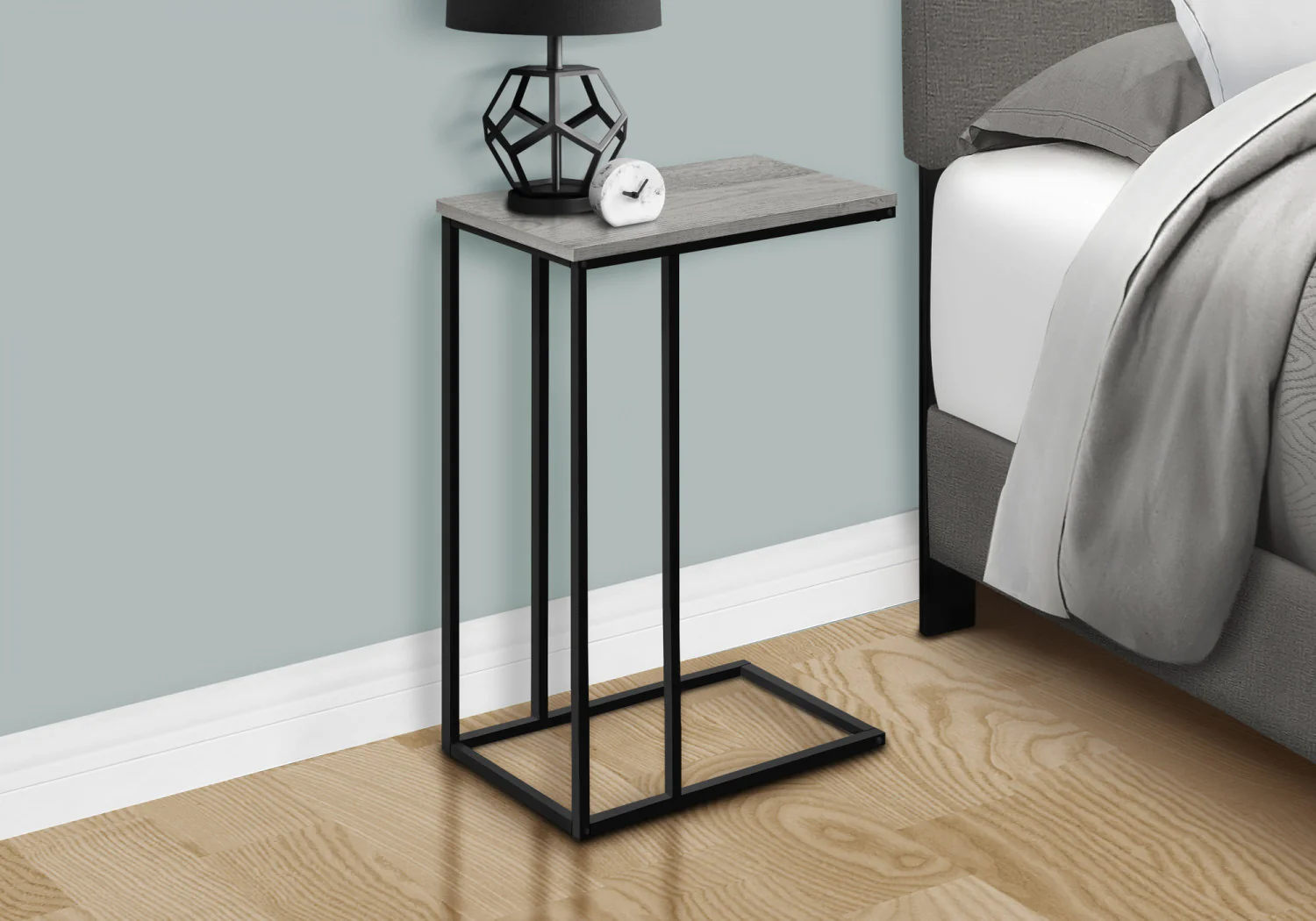 Calix Side Table - Grey - Image 6