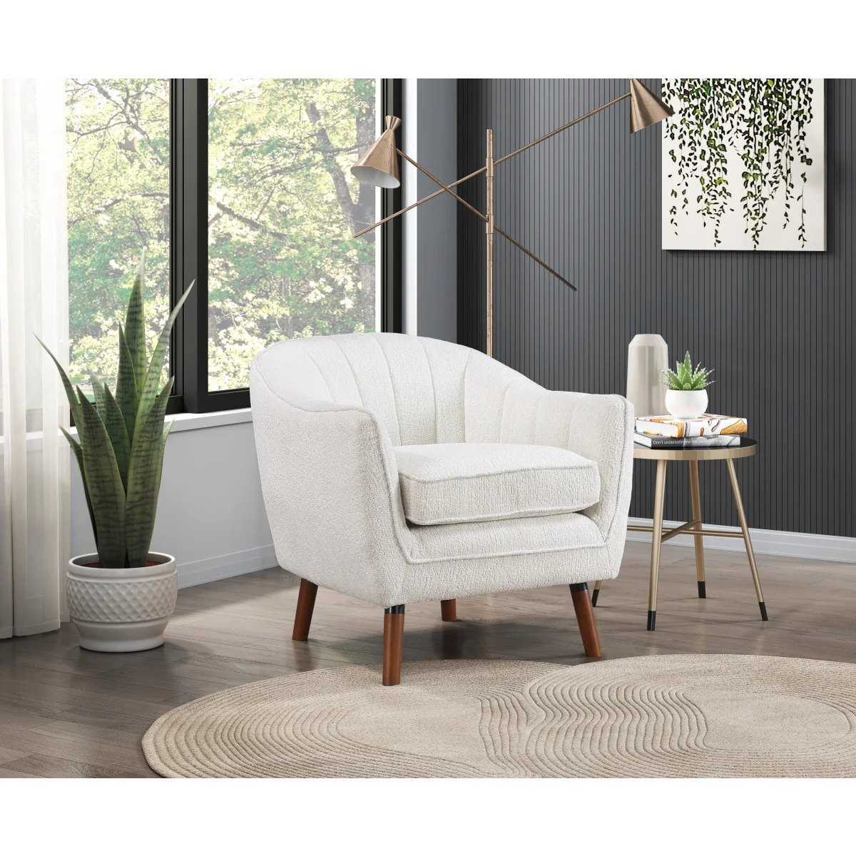 Calypso Accent Chair - White - Image 2
