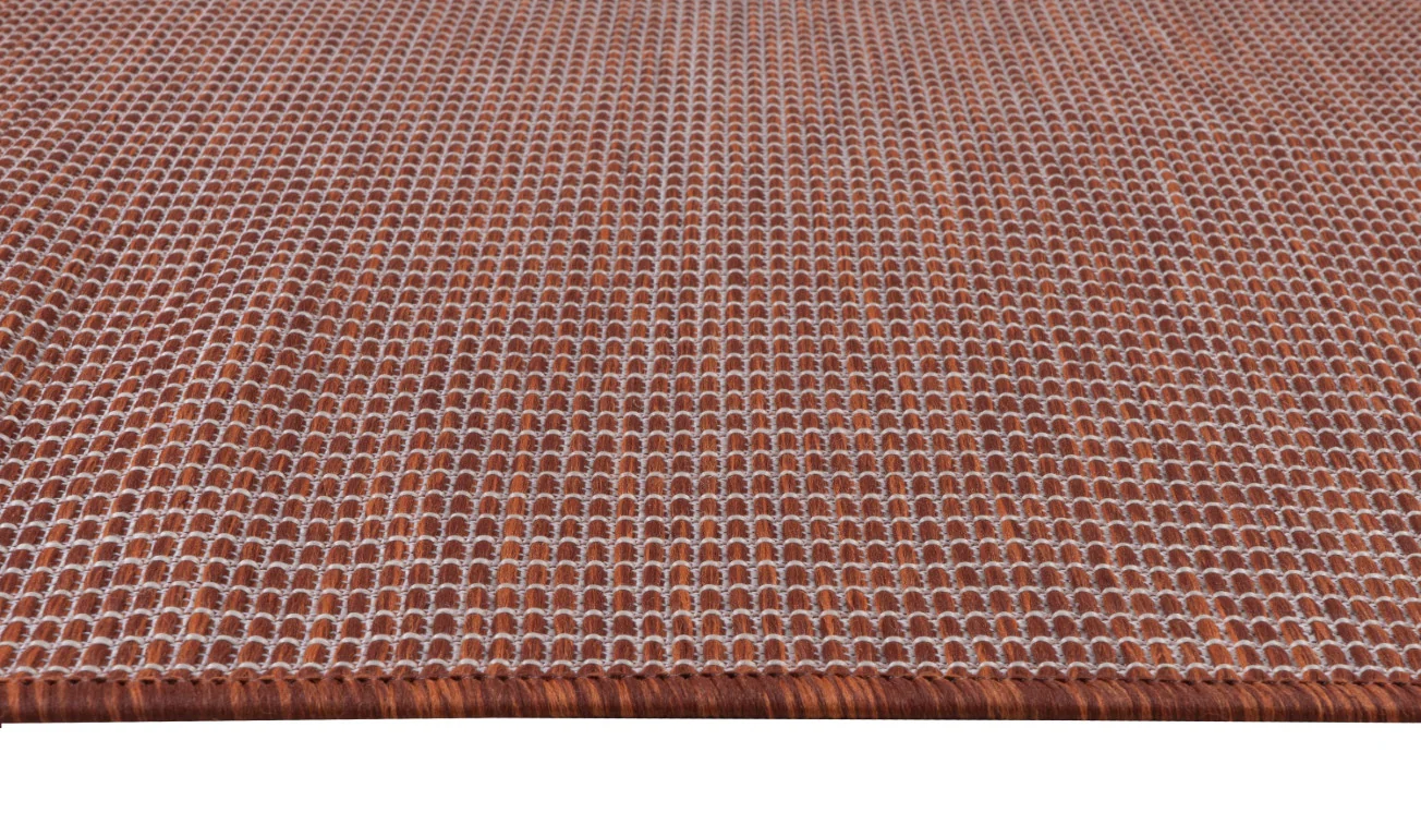 Calypso Crosshatch Outdoor Rug - 3' x 5' - Red - Image 3