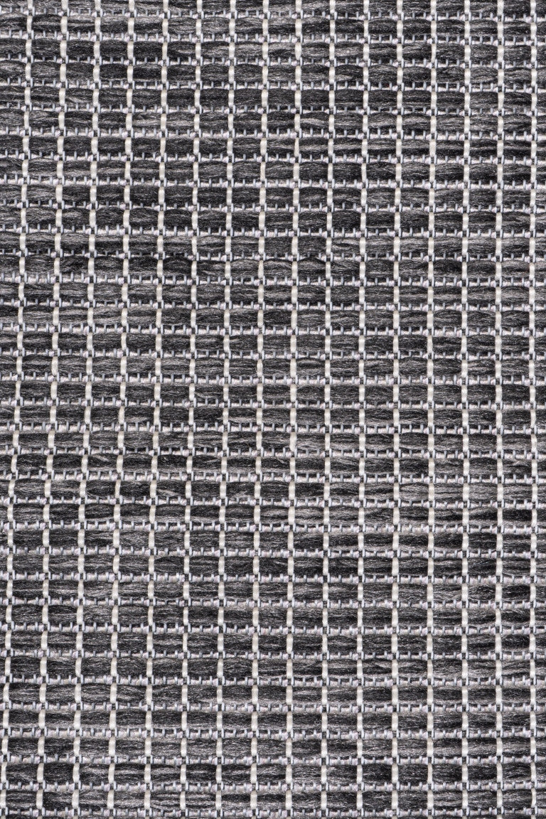 Calypso Crosshatch Outdoor Rug - 5' x 7' - Grey - Image 3