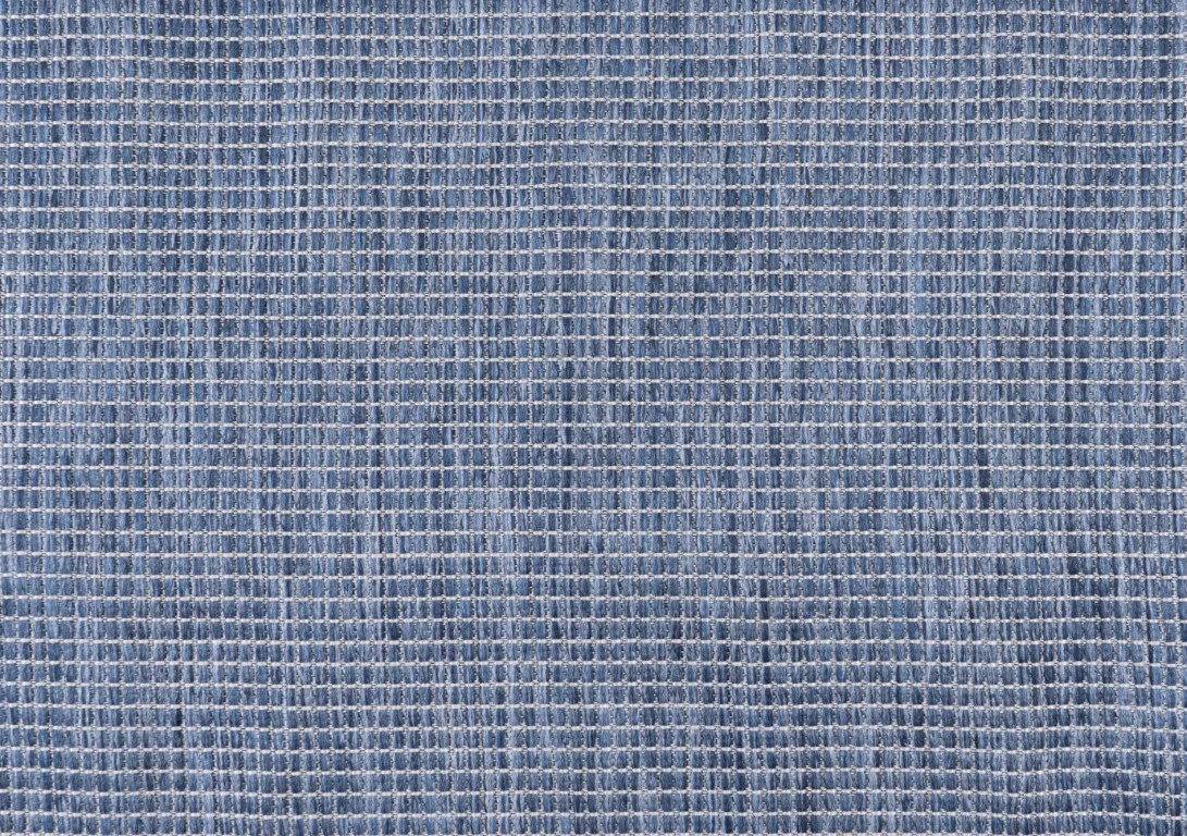 Calypso Crosshatch Outdoor Rug - 8' x 10' - Blue - Image 4